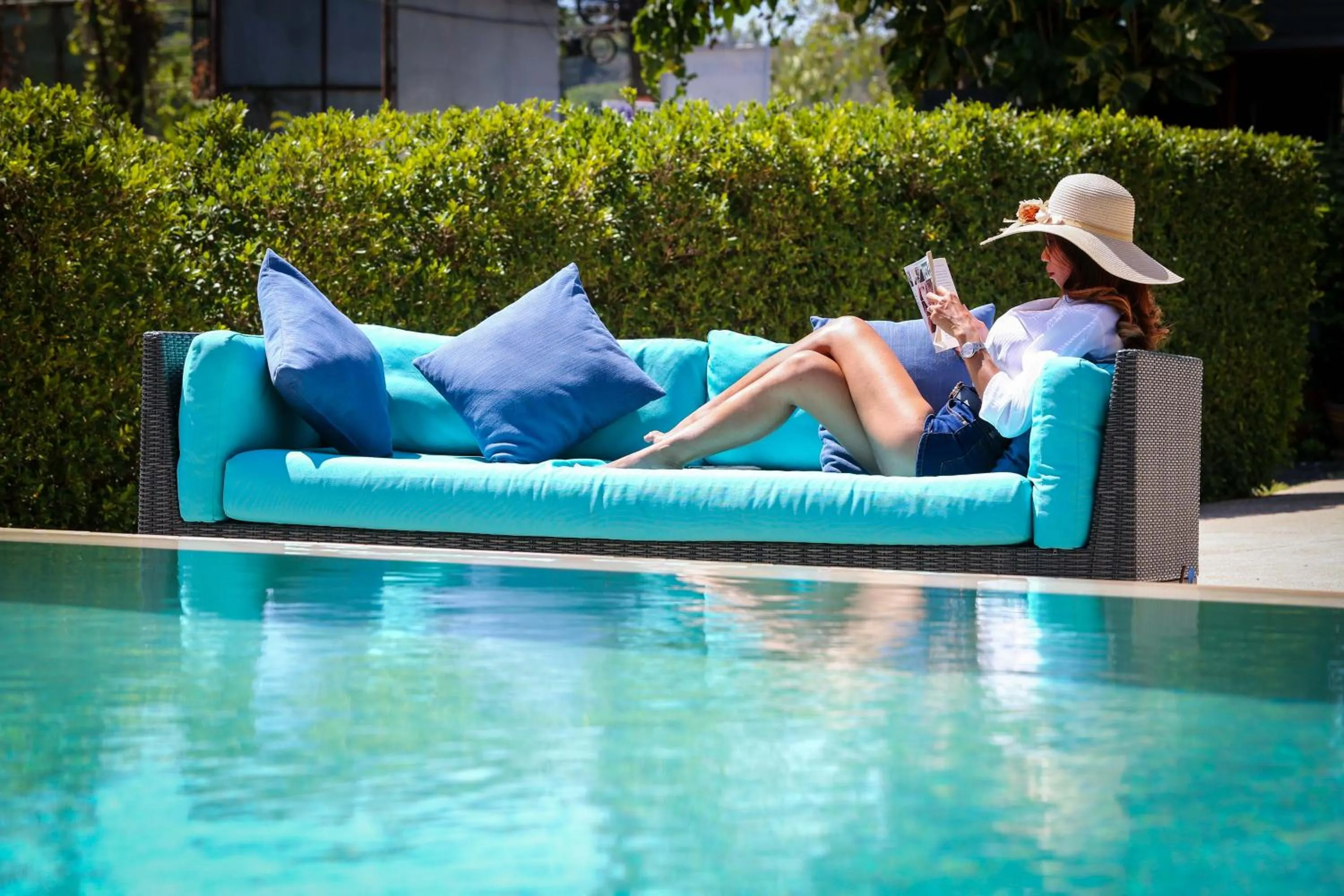 Swimming pool in Naiharn Beach Resort - SHA Plus Extra