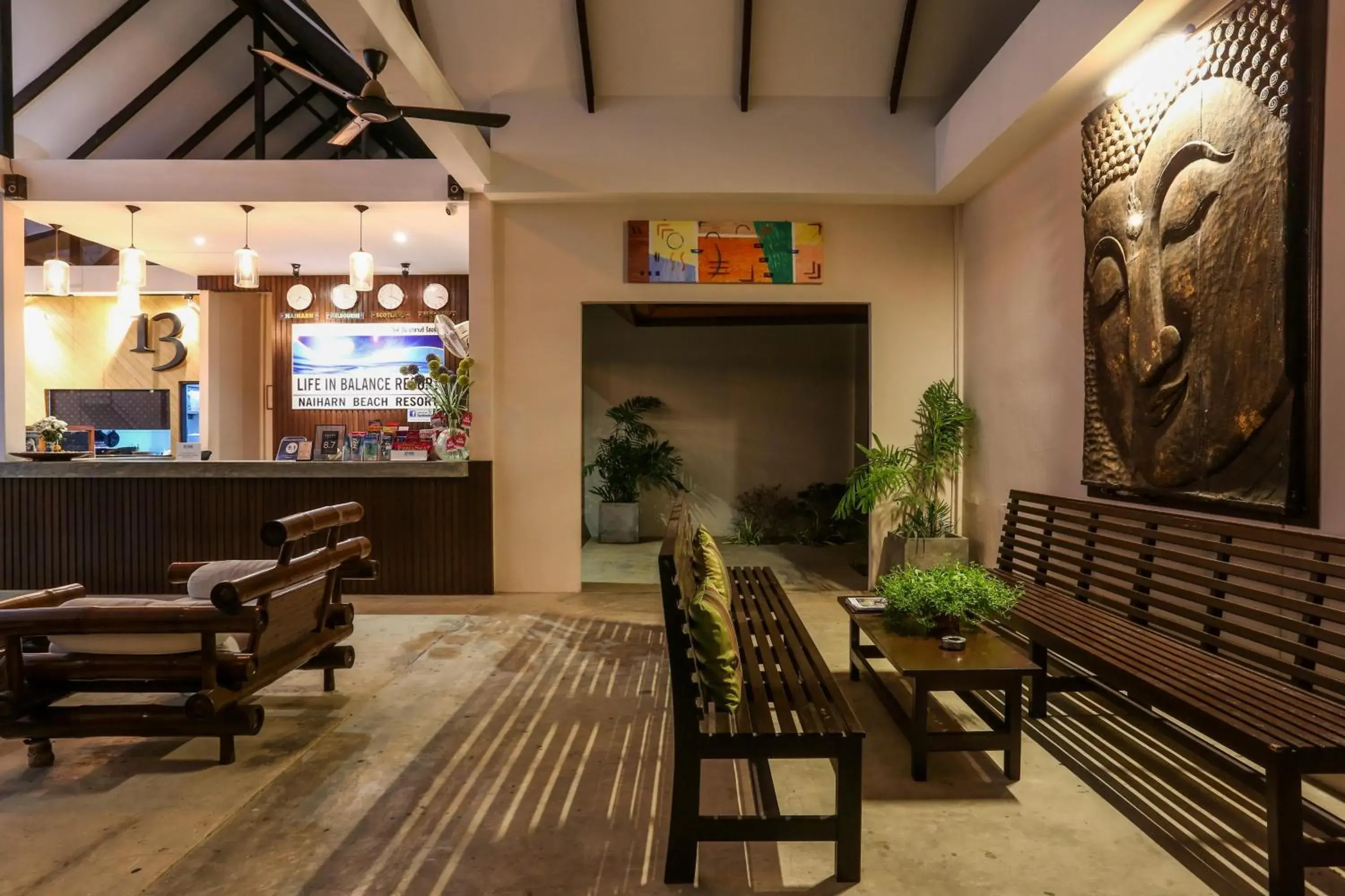 Lobby or reception in Naiharn Beach Resort - SHA Plus Extra Lobby or reception in Naiharn Beach Resort - SHA Plus Extra