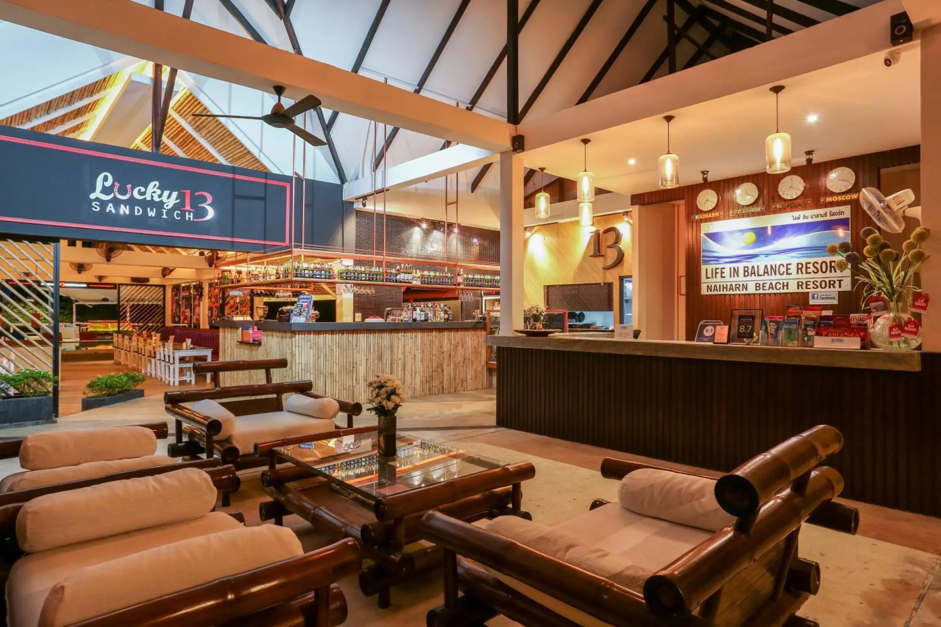 Lobby or reception in Naiharn Beach Resort - SHA Plus Extra Lobby or reception in Naiharn Beach Resort - SHA Plus Extra