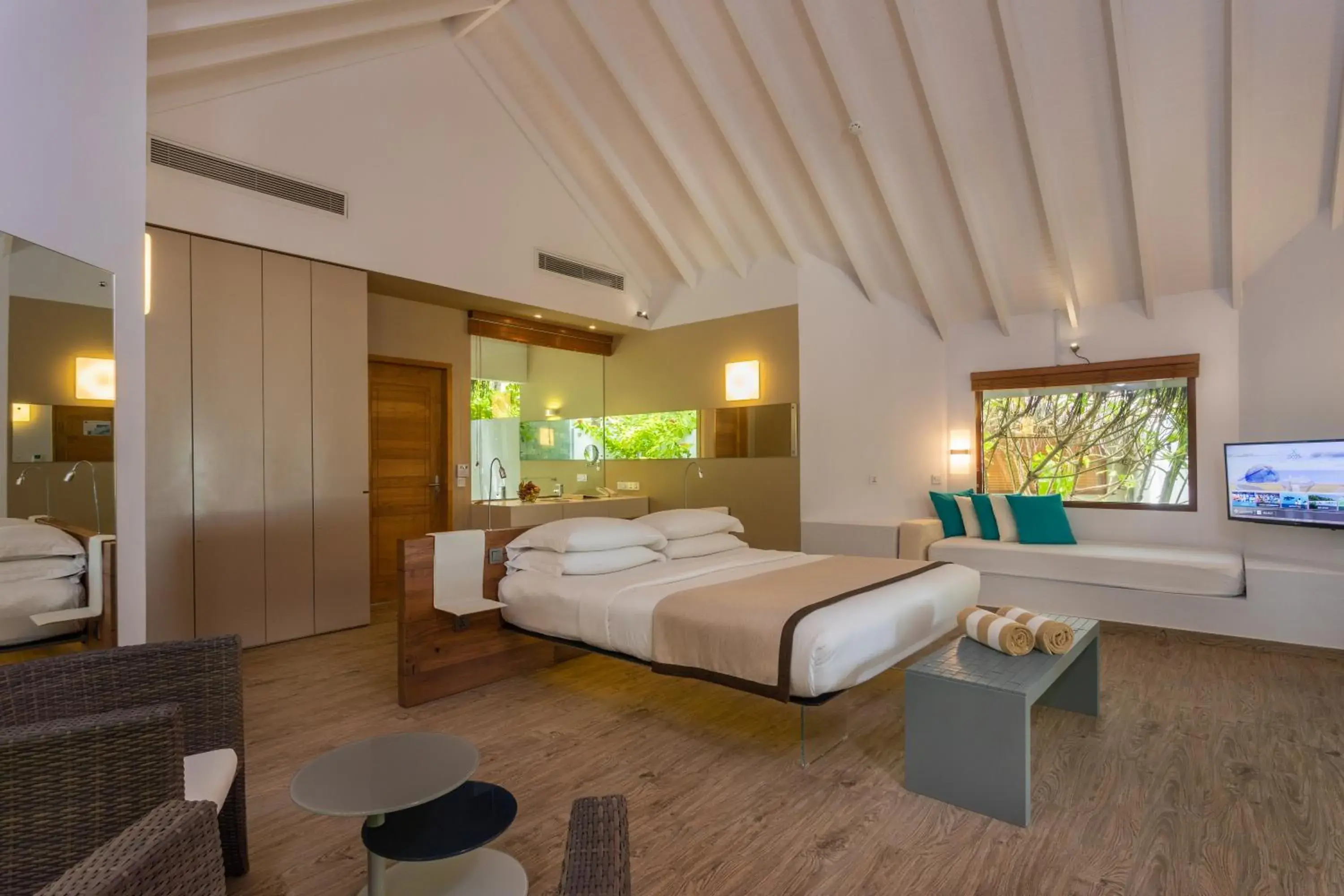 Bedroom, Bed in Cocoon Maldives - All Inclusive Bedroom, Bed in Cocoon Maldives - All Inclusive