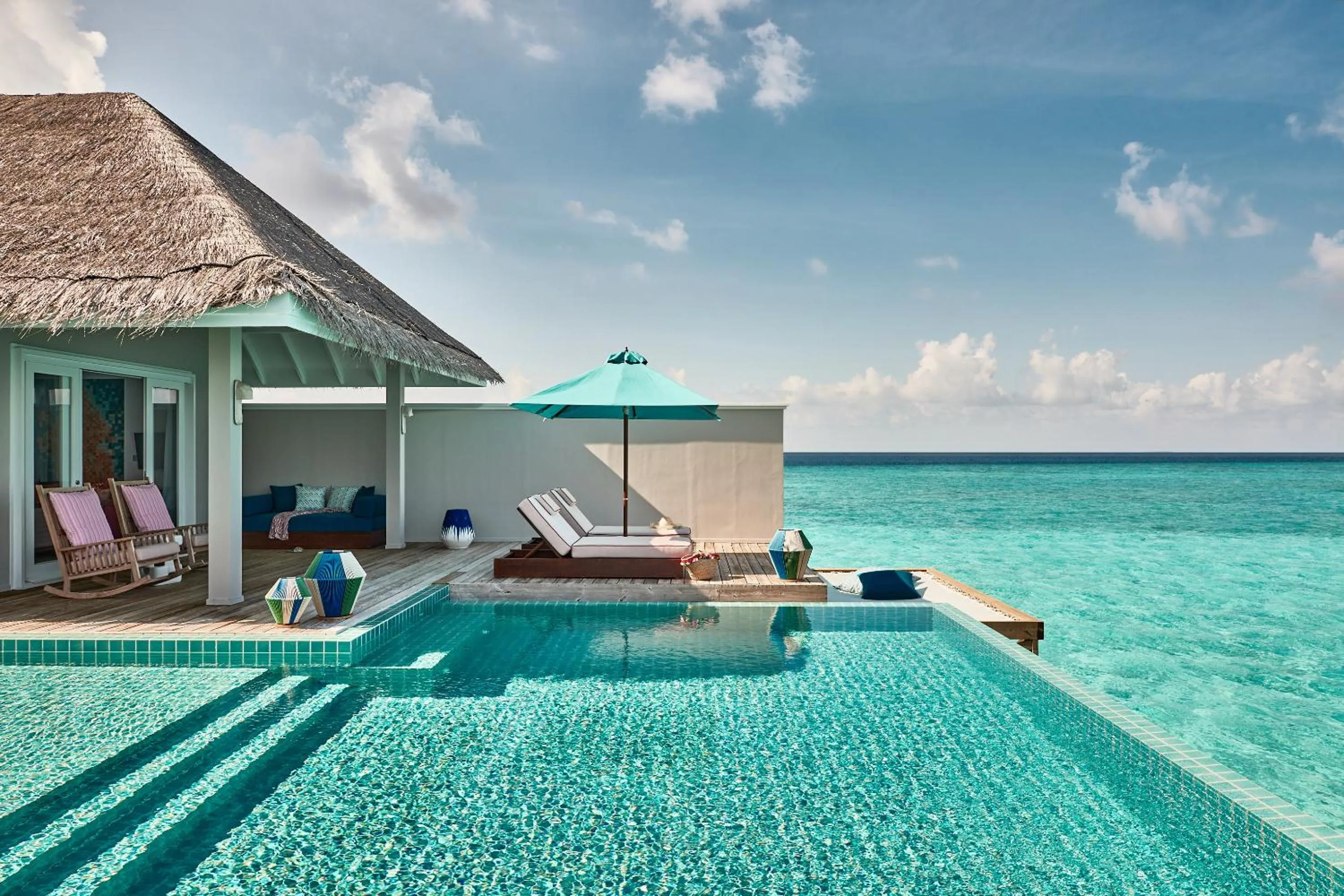 Swimming pool in Finolhu, A Seaside Collection Resort, a Member of Design Hotels