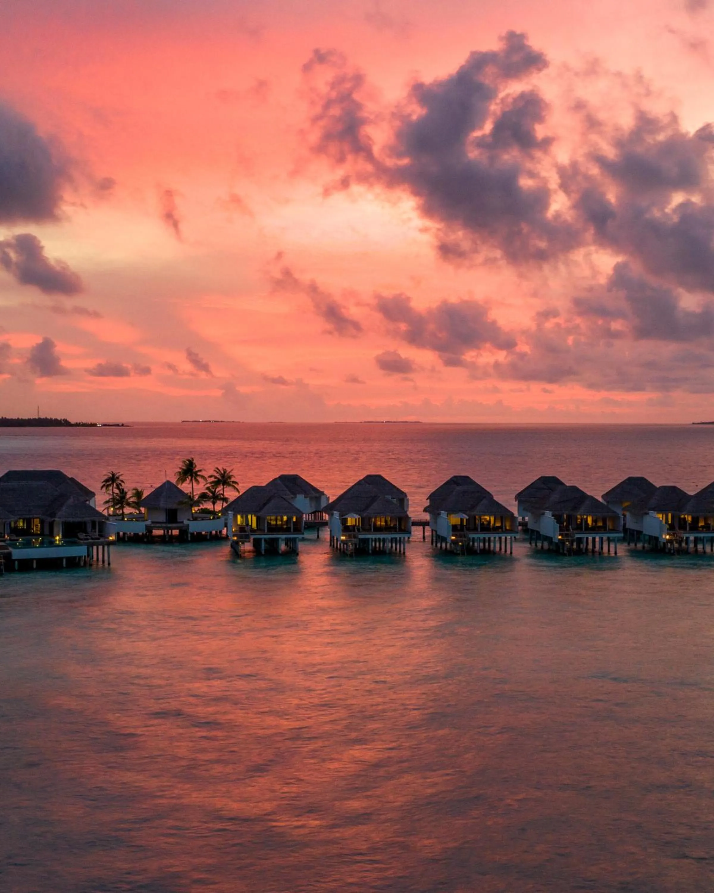 Sunset in Finolhu, A Seaside Collection Resort, a Member of Design Hotels