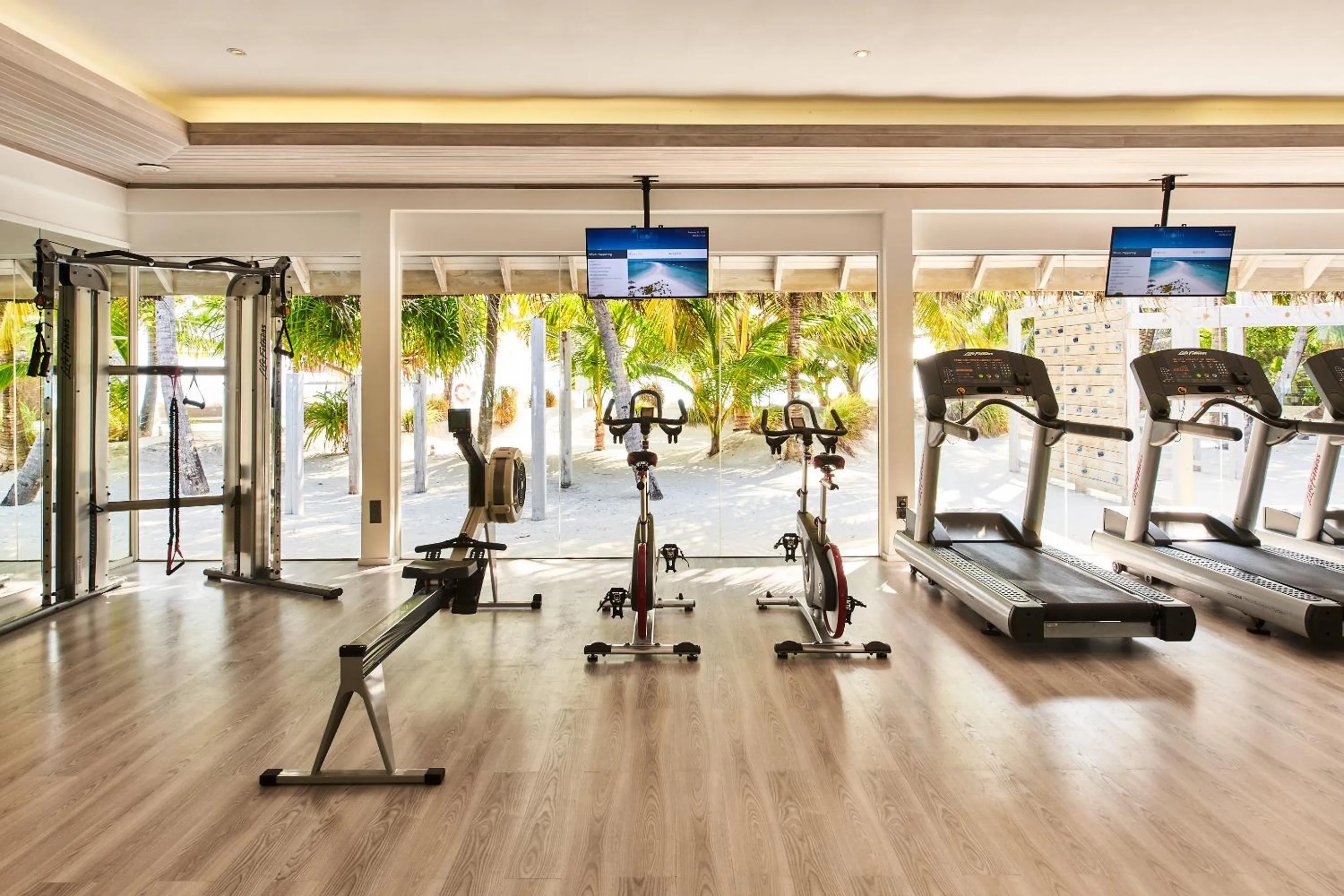 Fitness centre/facilities in Finolhu, A Seaside Collection Resort, a Member of Design Hotels