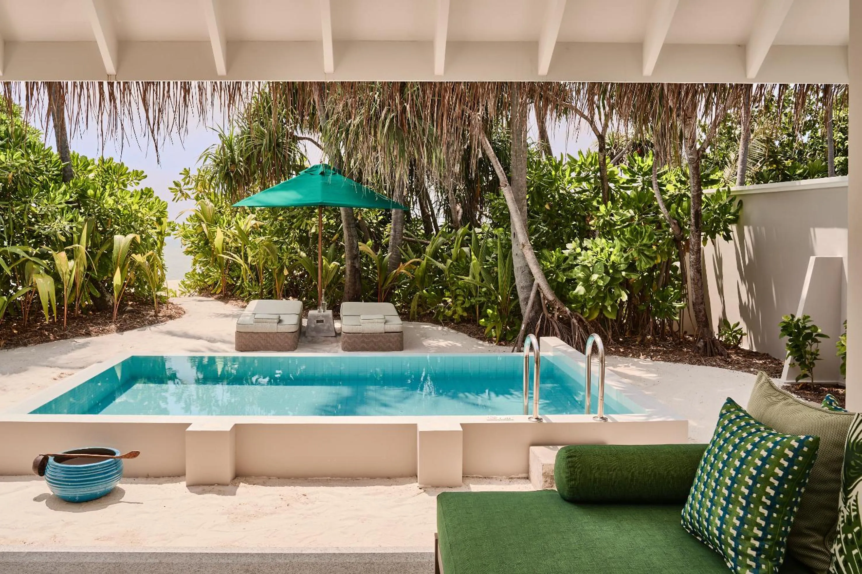 Swimming pool in Finolhu, A Seaside Collection Resort, a Member of Design Hotels