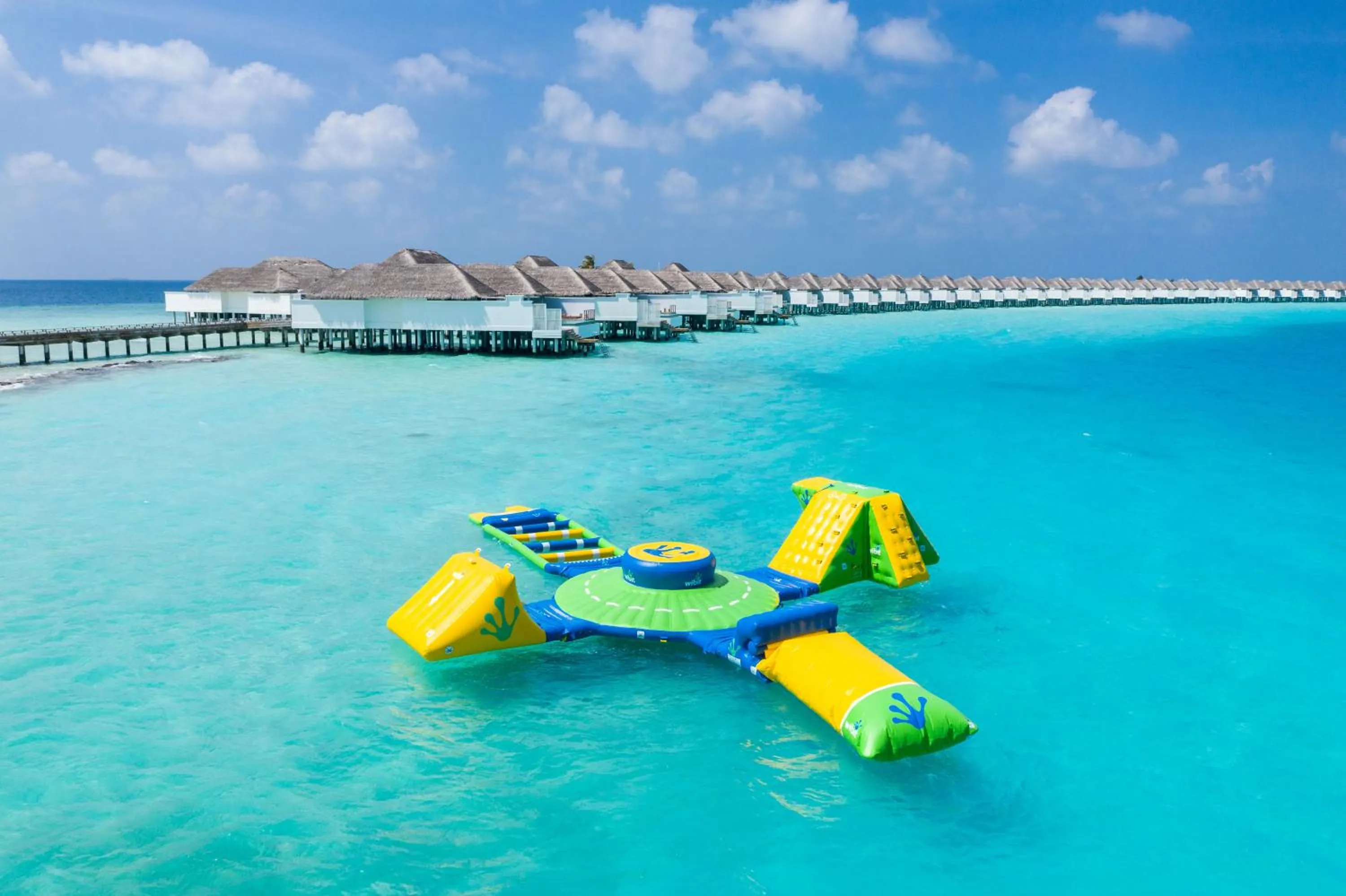 Aqua park in Finolhu, A Seaside Collection Resort, a Member of Design Hotels