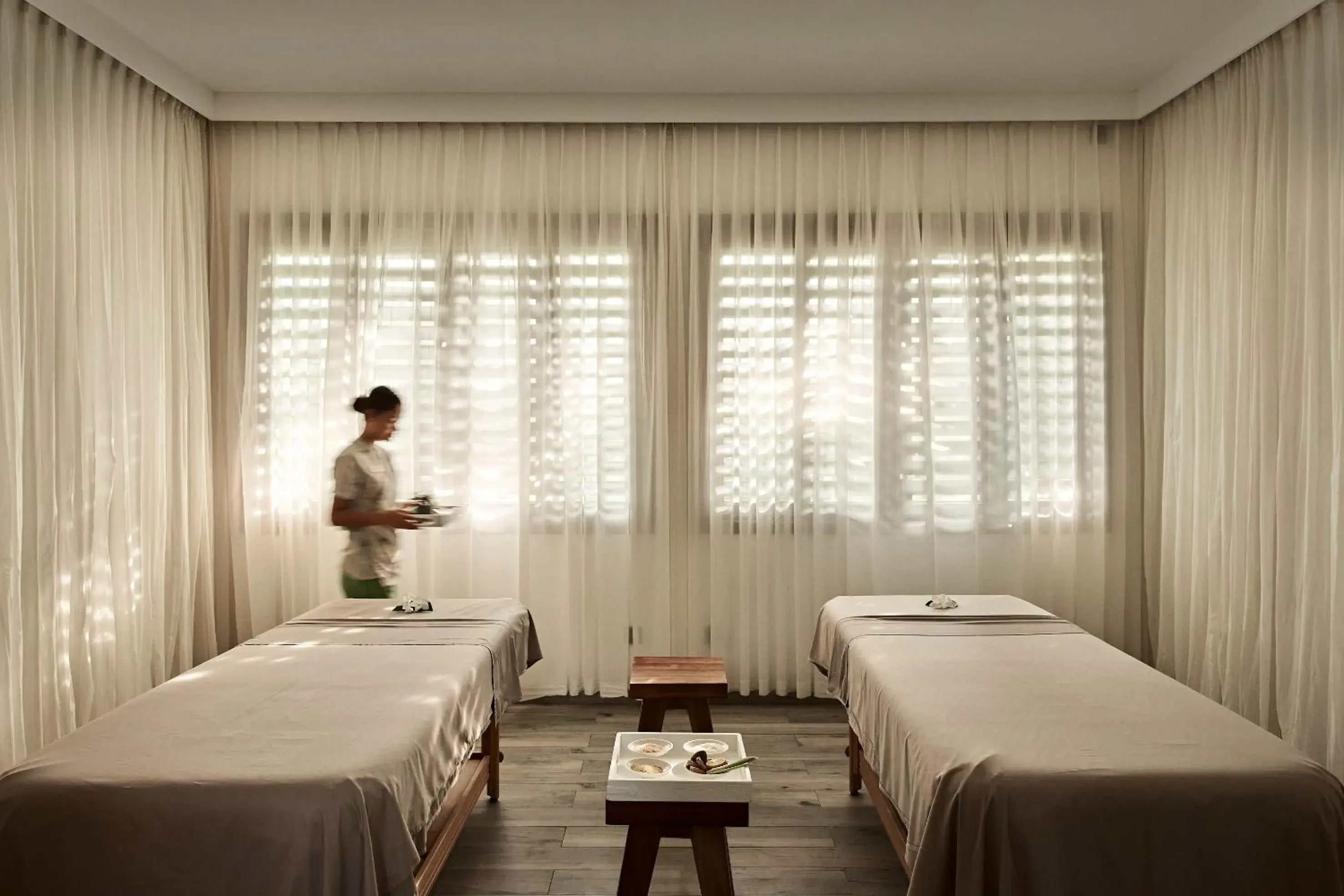Massage, Bed in Finolhu, A Seaside Collection Resort, a Member of Design Hotels Massage, Bed in Finolhu, A Seaside Collection Resort, a Member of Design Hotels