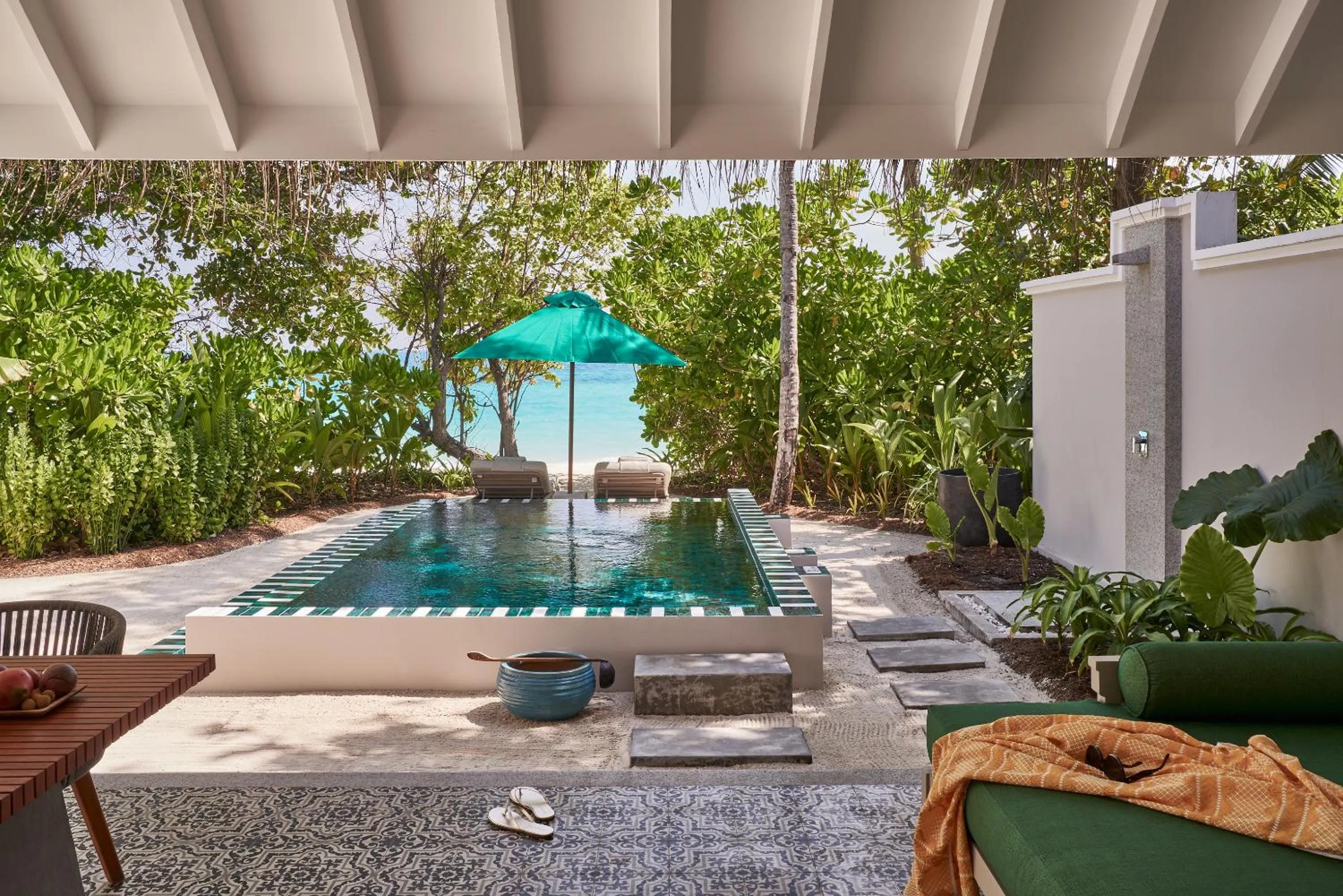 Swimming pool in Finolhu, A Seaside Collection Resort, a Member of Design Hotels