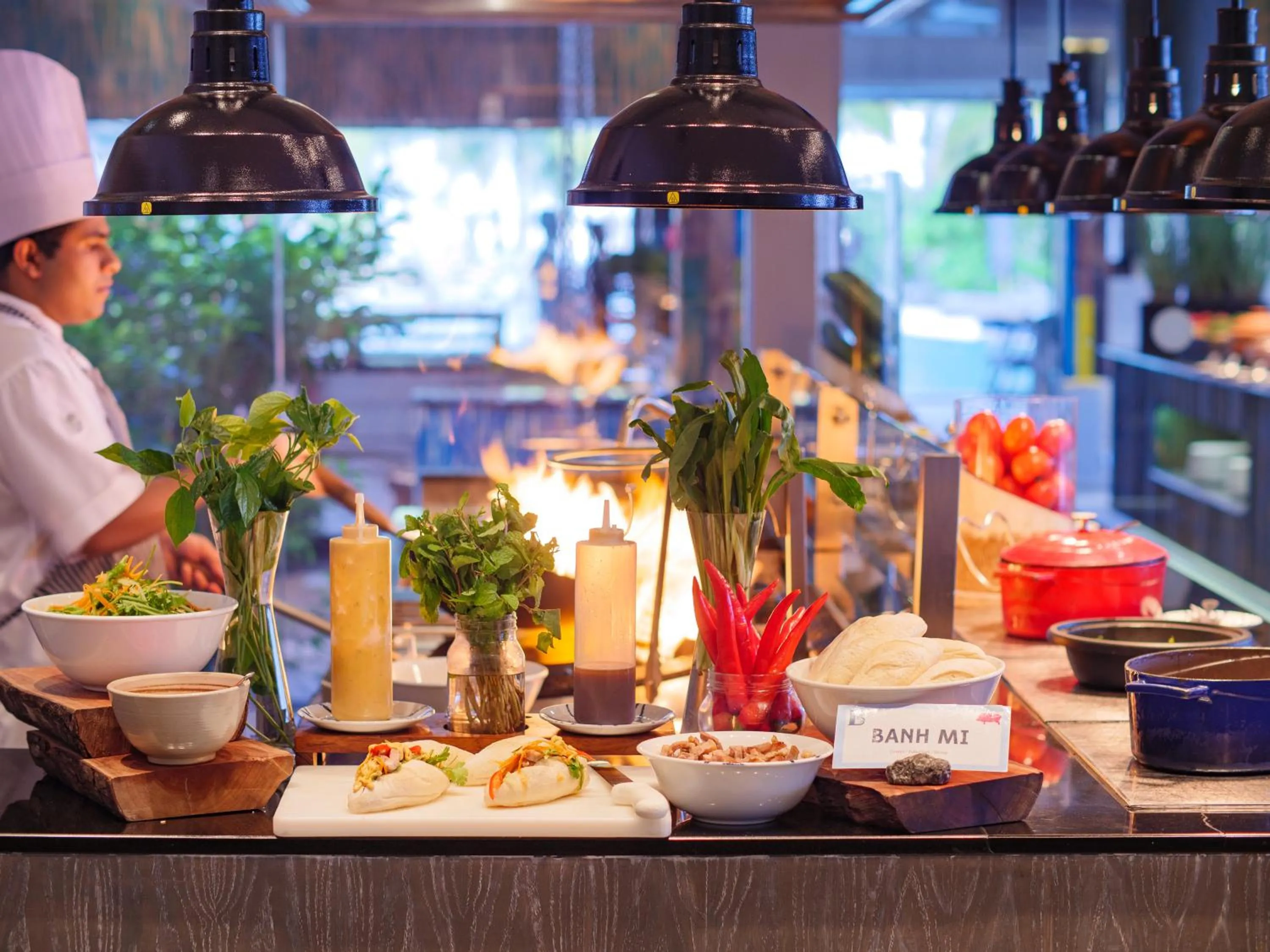 Restaurant/places to eat in Finolhu, A Seaside Collection Resort, a Member of Design Hotels