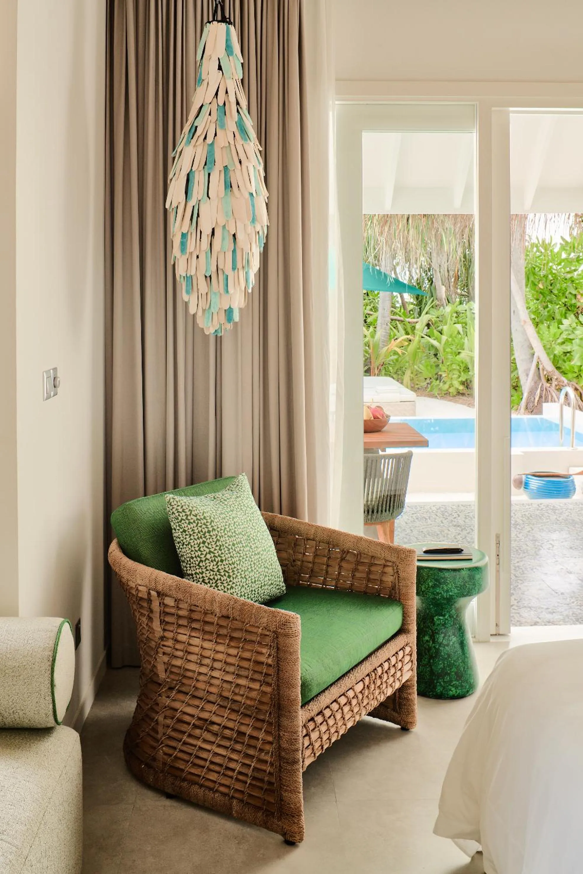 Seating area in Finolhu, A Seaside Collection Resort, a Member of Design Hotels