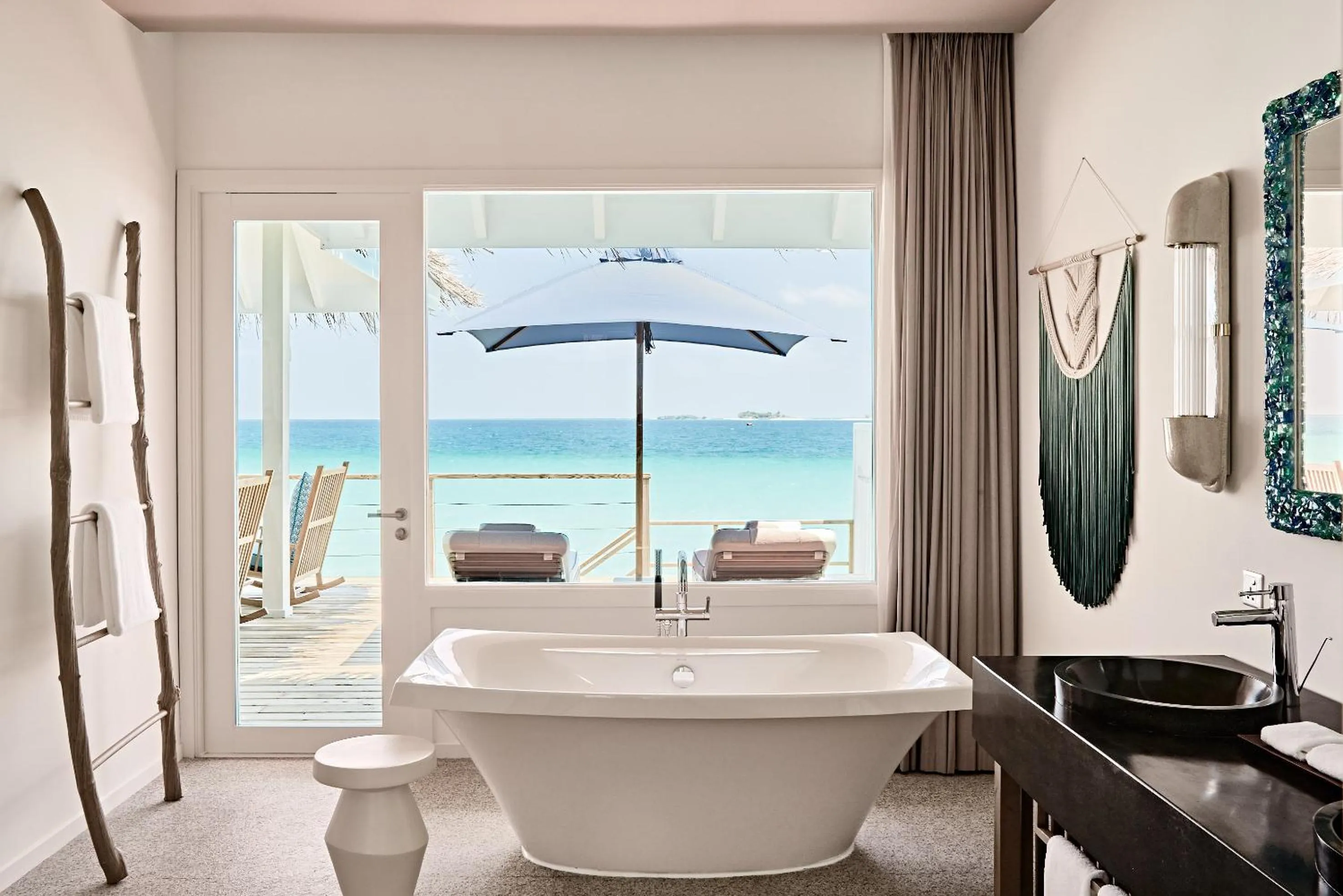 Bathroom in Finolhu, A Seaside Collection Resort, a Member of Design Hotels