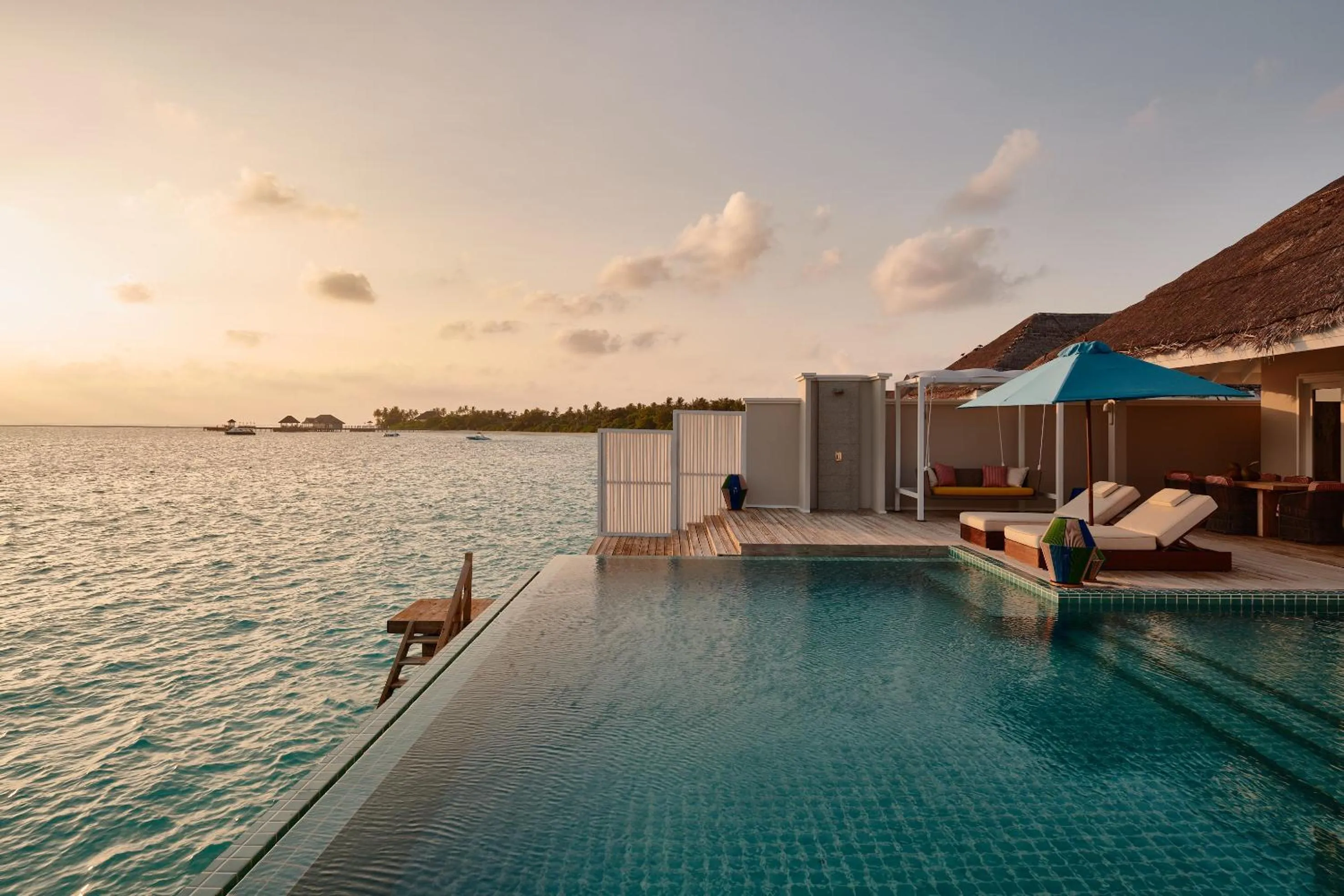 Sunset in Finolhu, A Seaside Collection Resort, a Member of Design Hotels