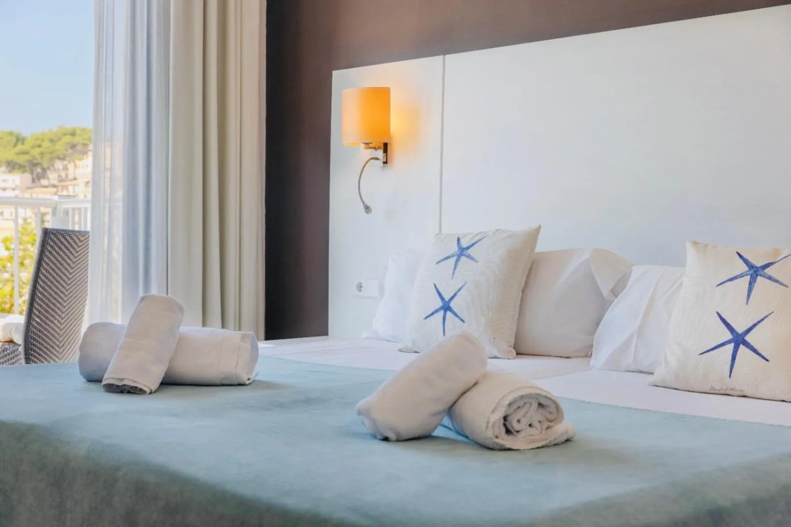 Bed in Hotel Miramar