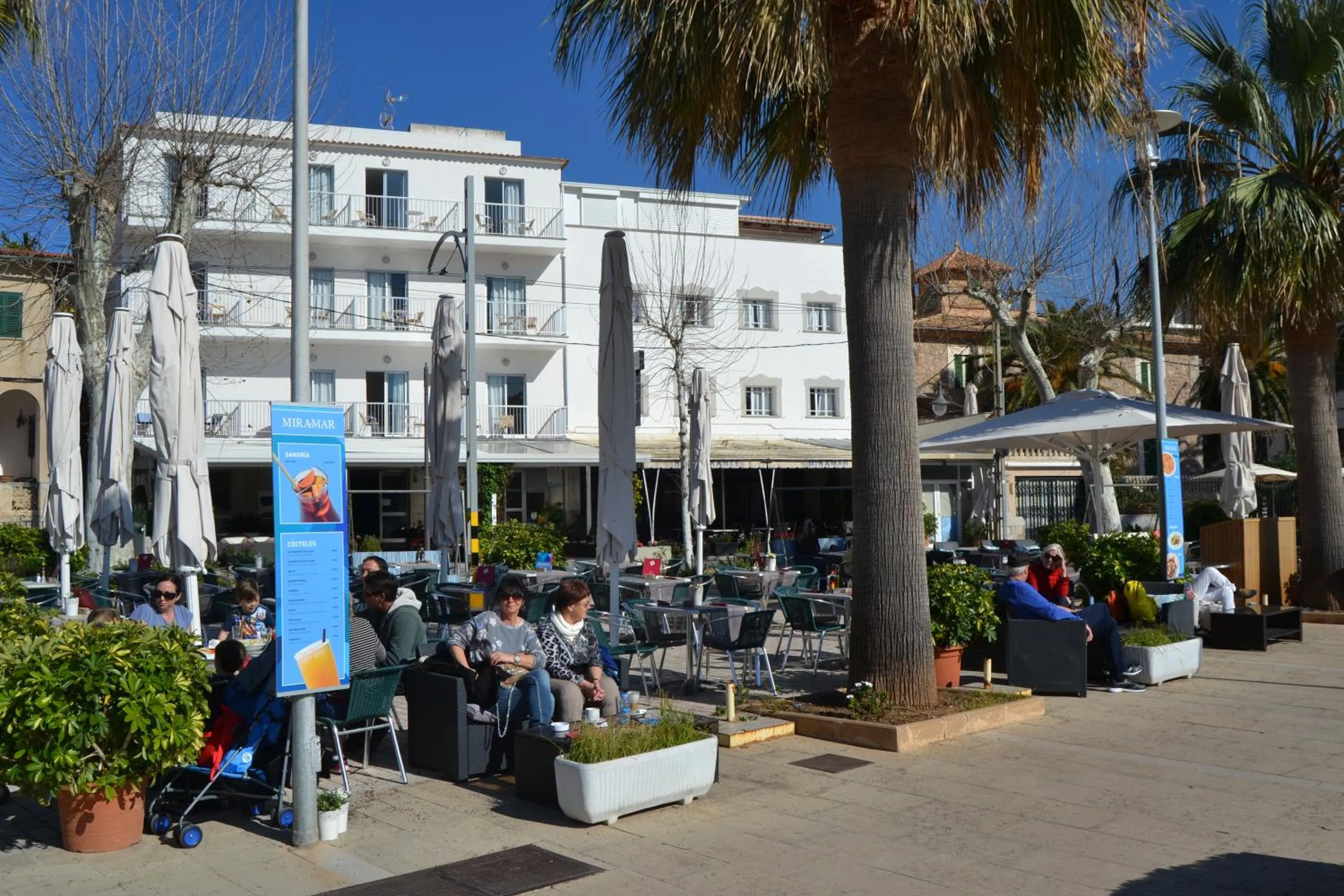 Facade/entrance in Hotel Miramar