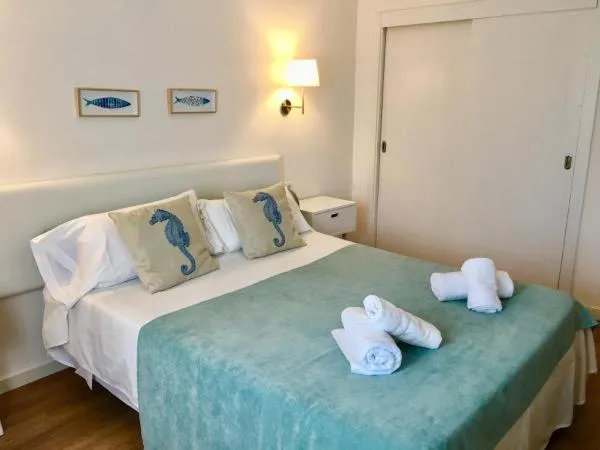 Bed in Hotel Miramar