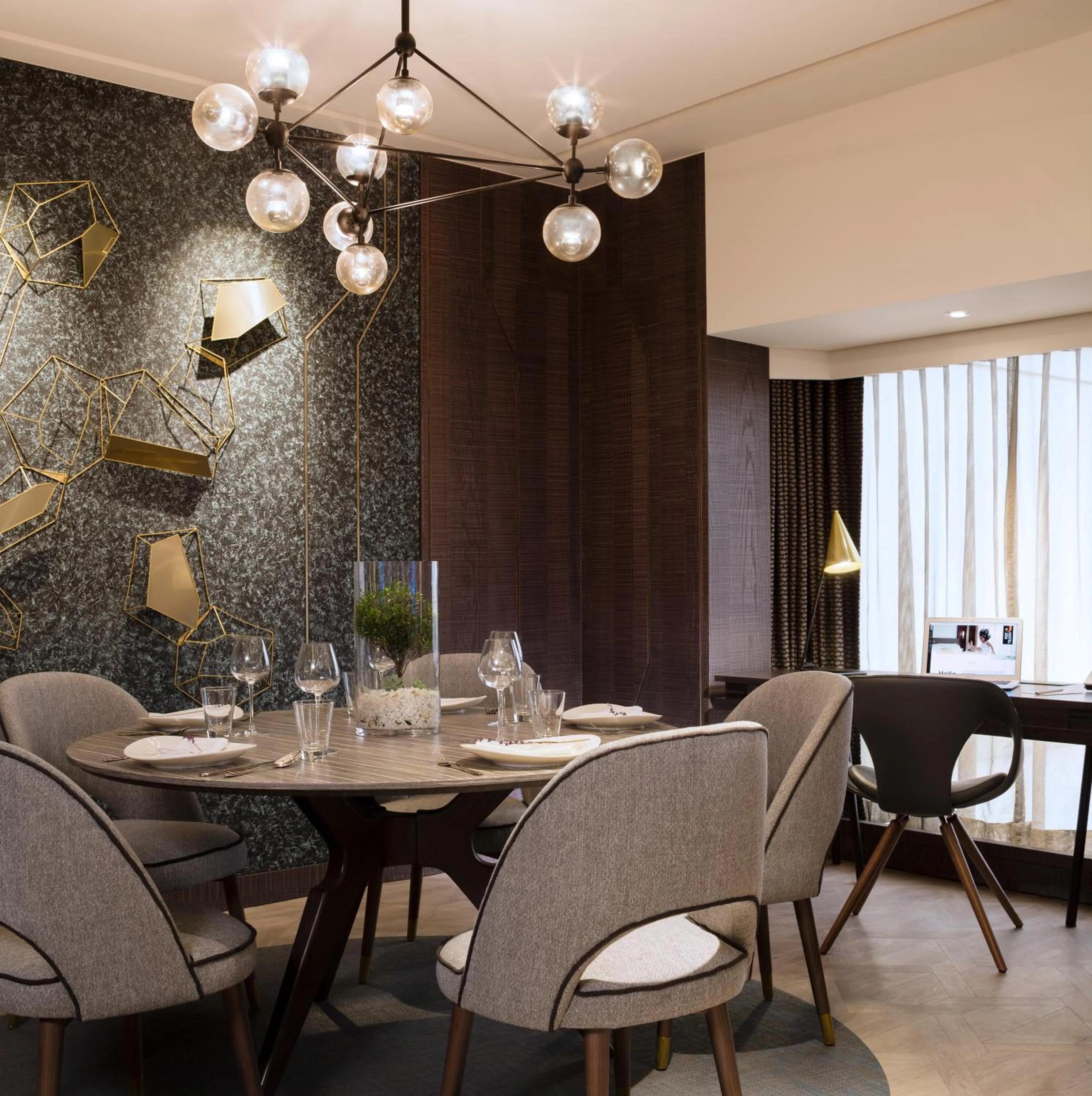 Dining area in JEN Singapore Tanglin by Shangri-La