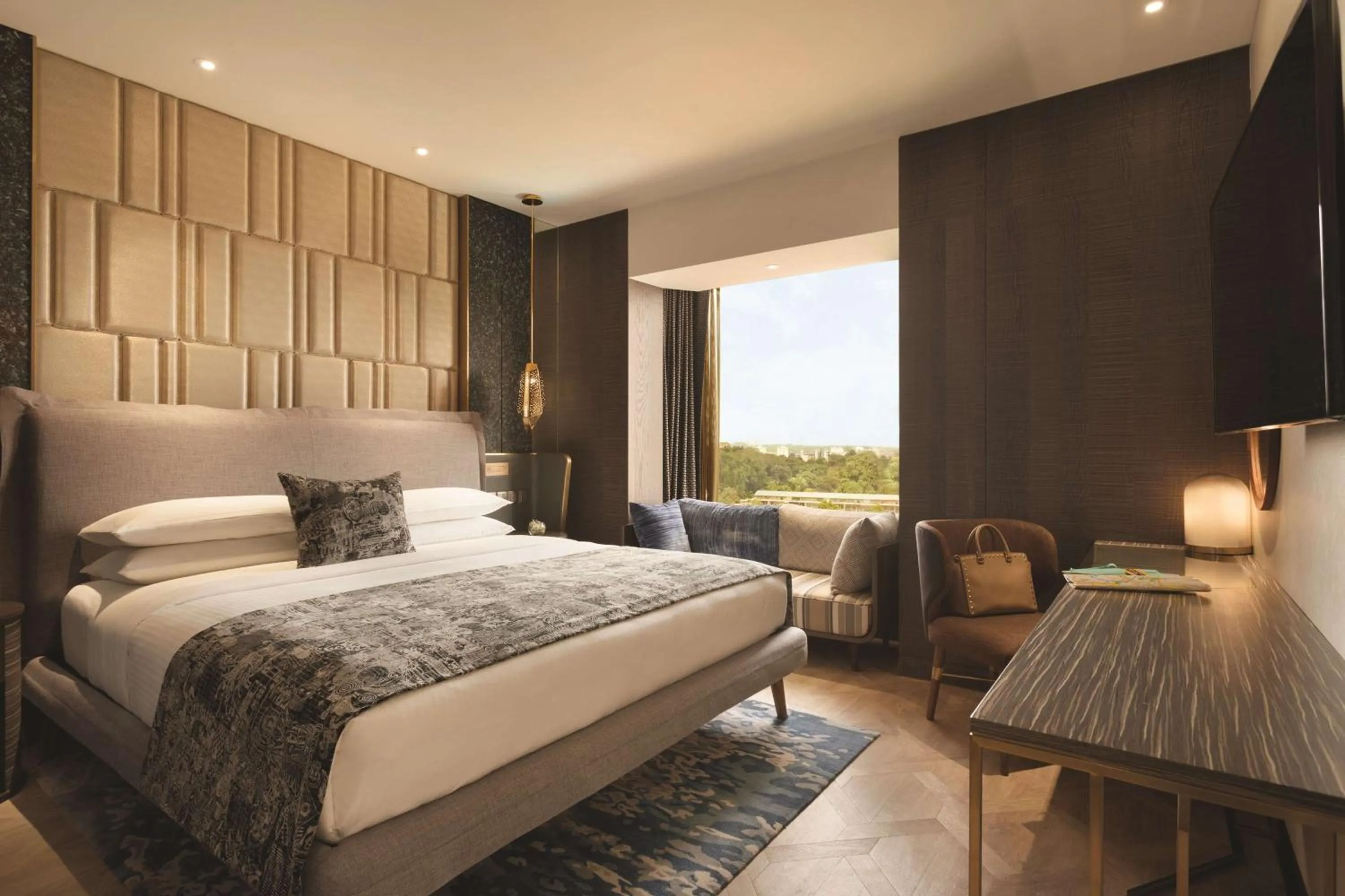 People, Bed in JEN Singapore Tanglin by Shangri-La