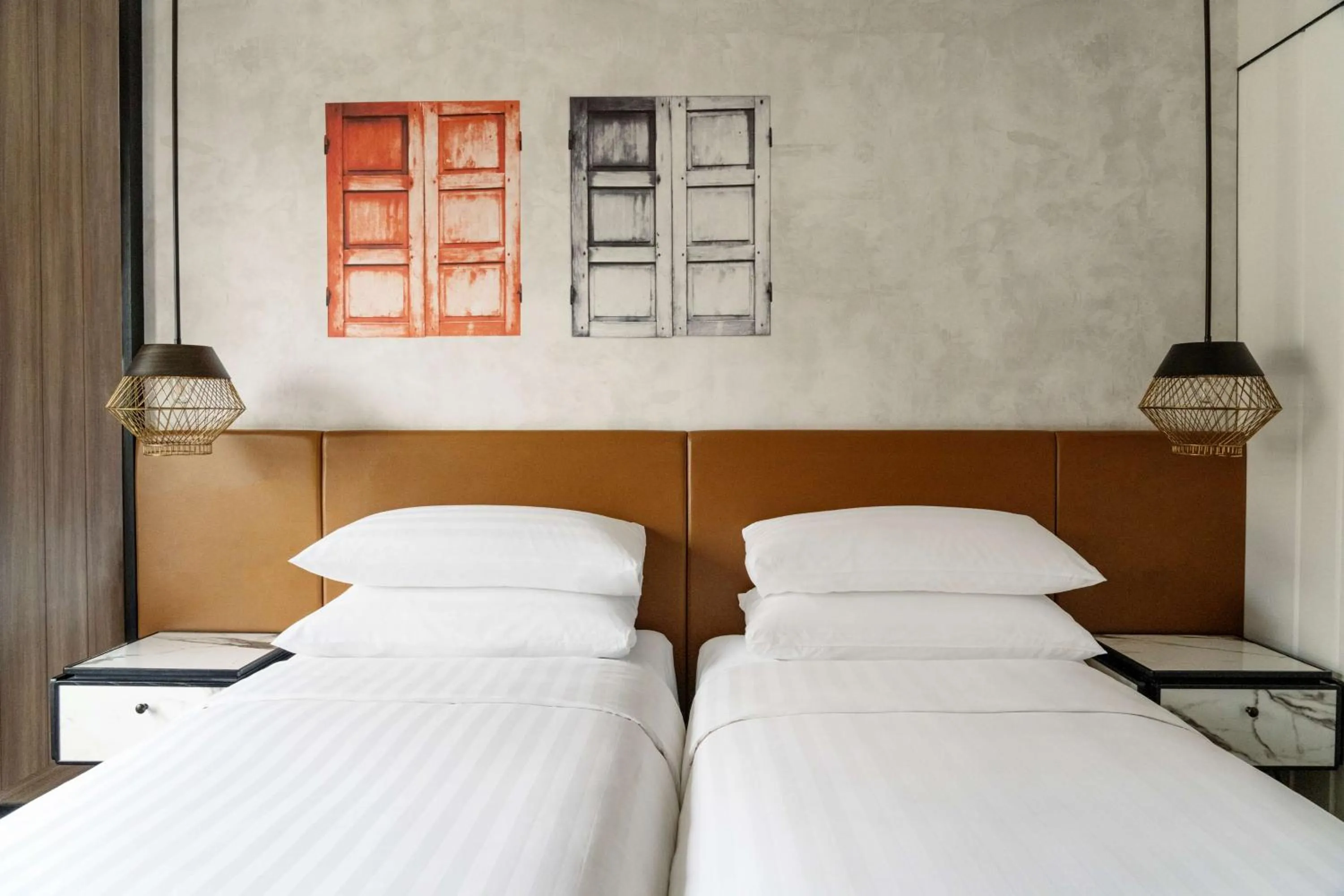 People, Bed in JEN Singapore Tanglin by Shangri-La