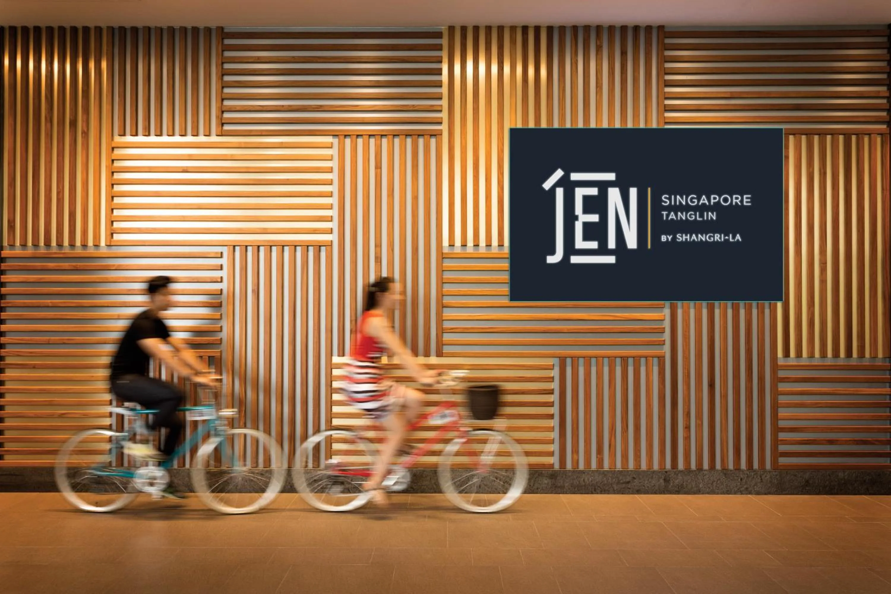 Cycling in JEN Singapore Tanglin by Shangri-La