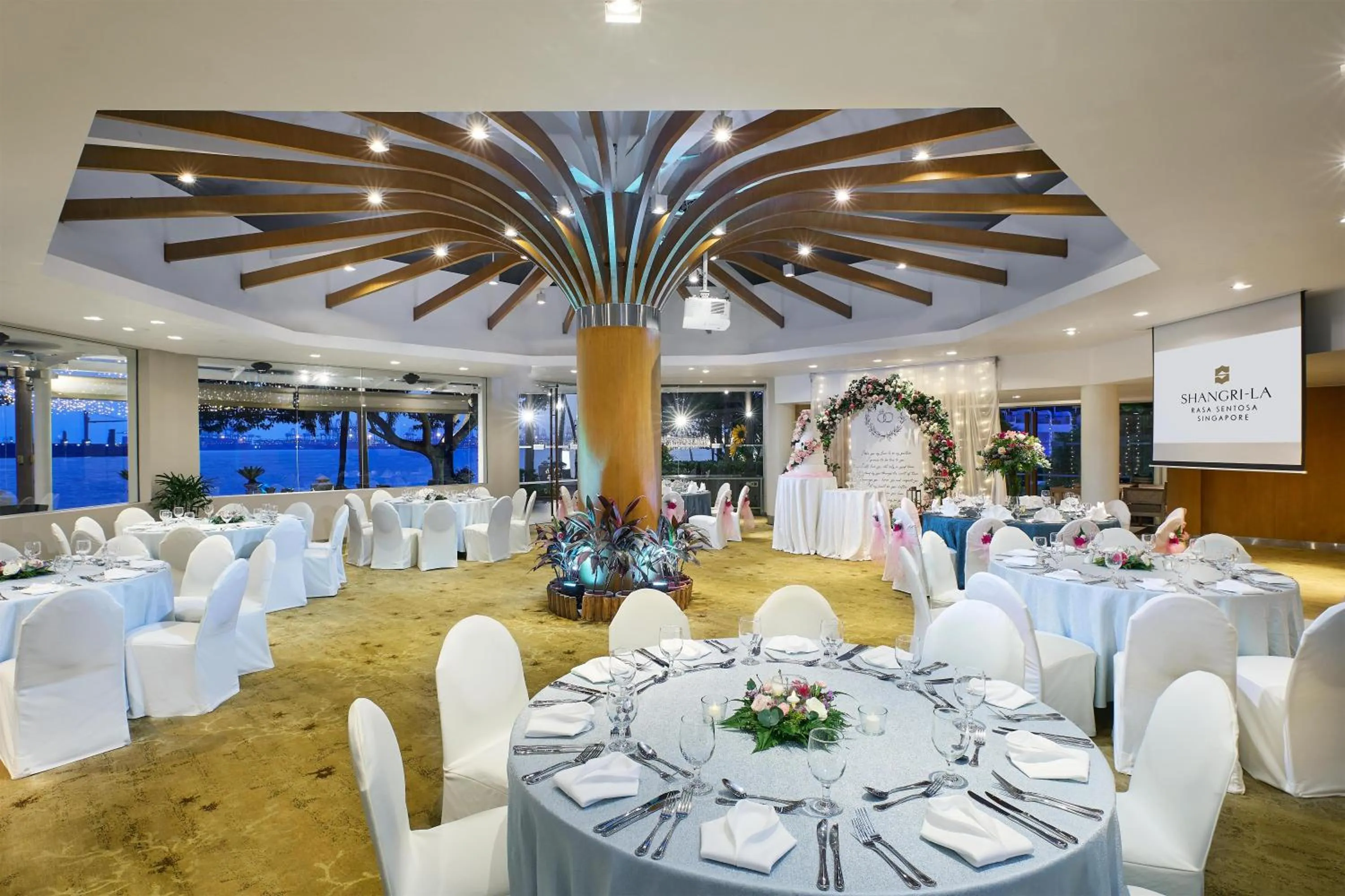 wedding in Shangri-La Rasa Sentosa, Singapore