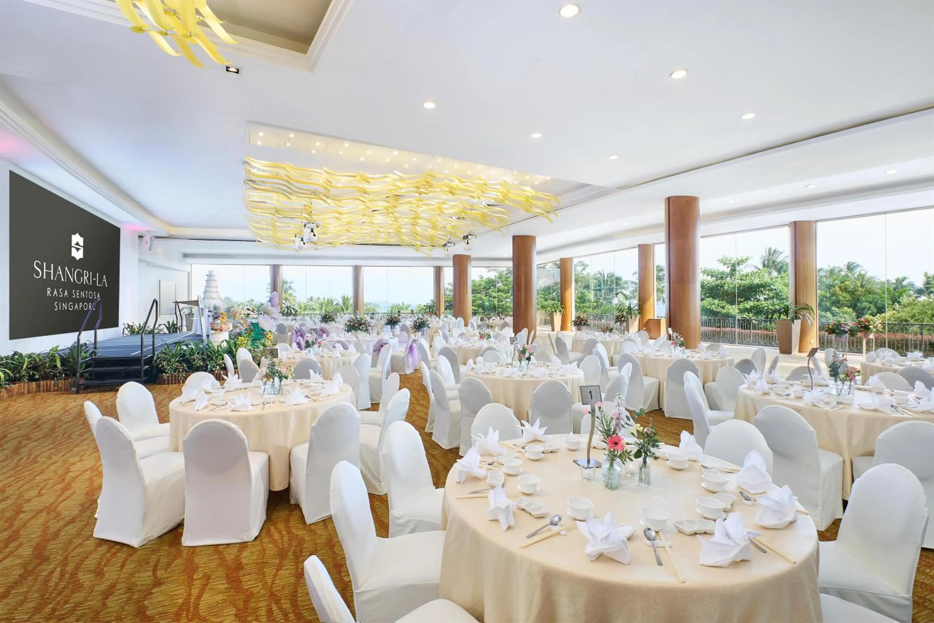 wedding in Shangri-La Rasa Sentosa, Singapore