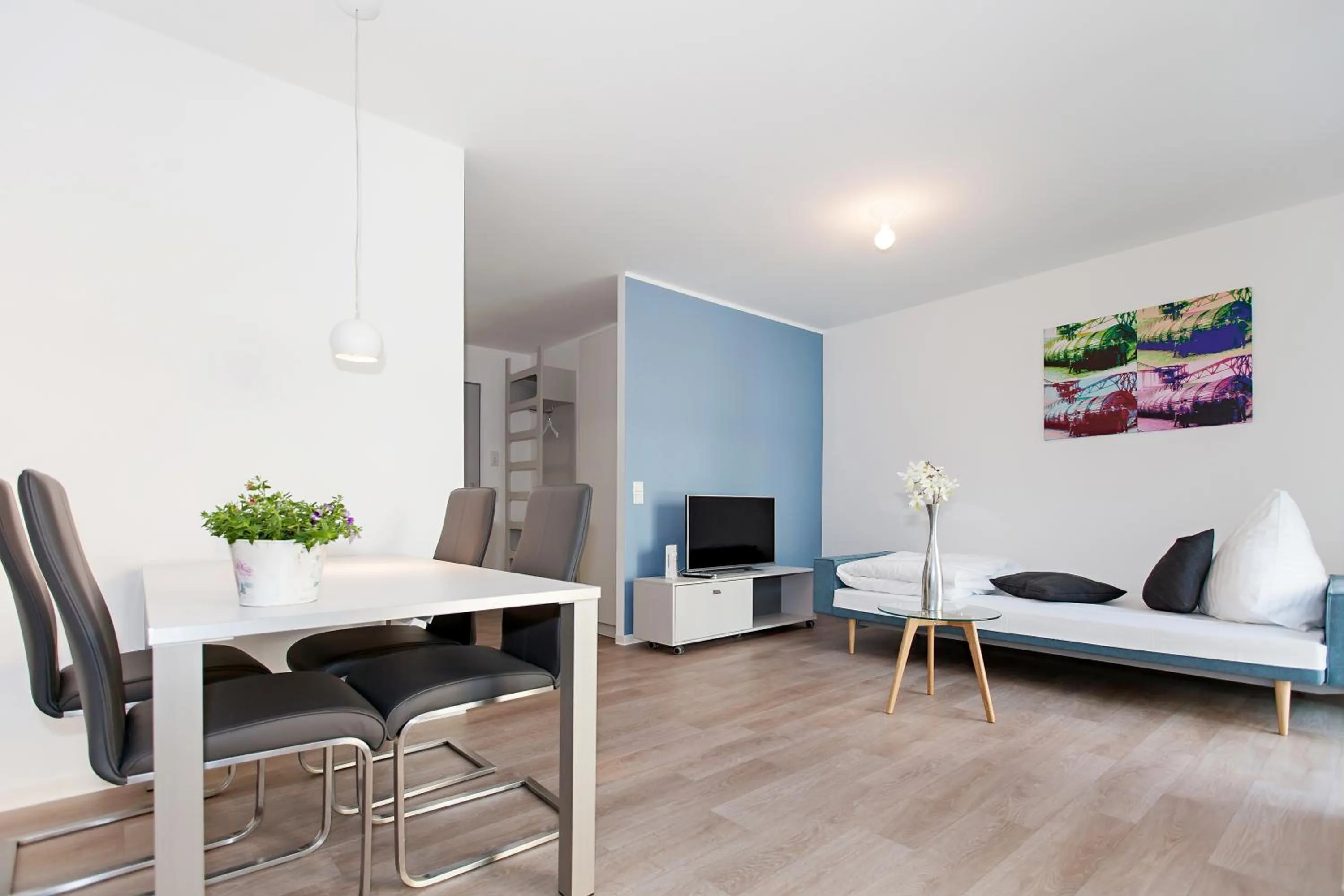 Living room in Spreepolis Boardinghaus