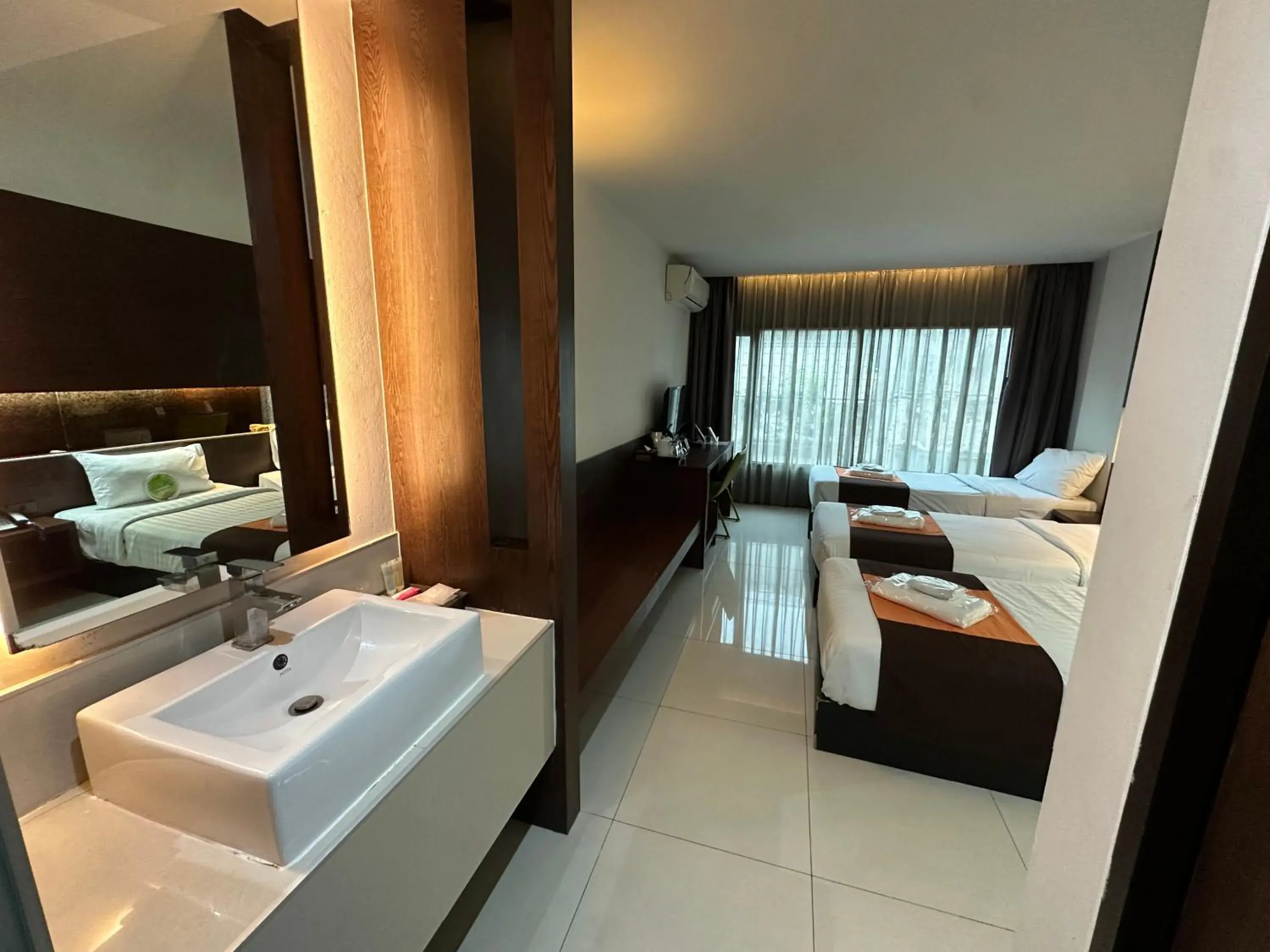 Photo of the whole room, Bed in Collection O The Bangkok Airport Link Suite Photo of the whole room, Bed in Collection O The Bangkok Airport Link Suite