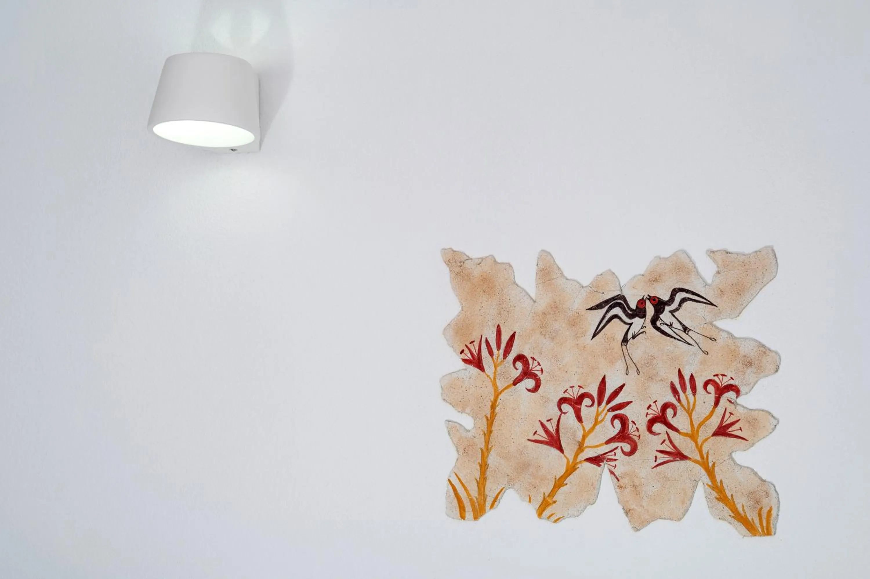 Decorative detail in Pancratium Villas & Suites