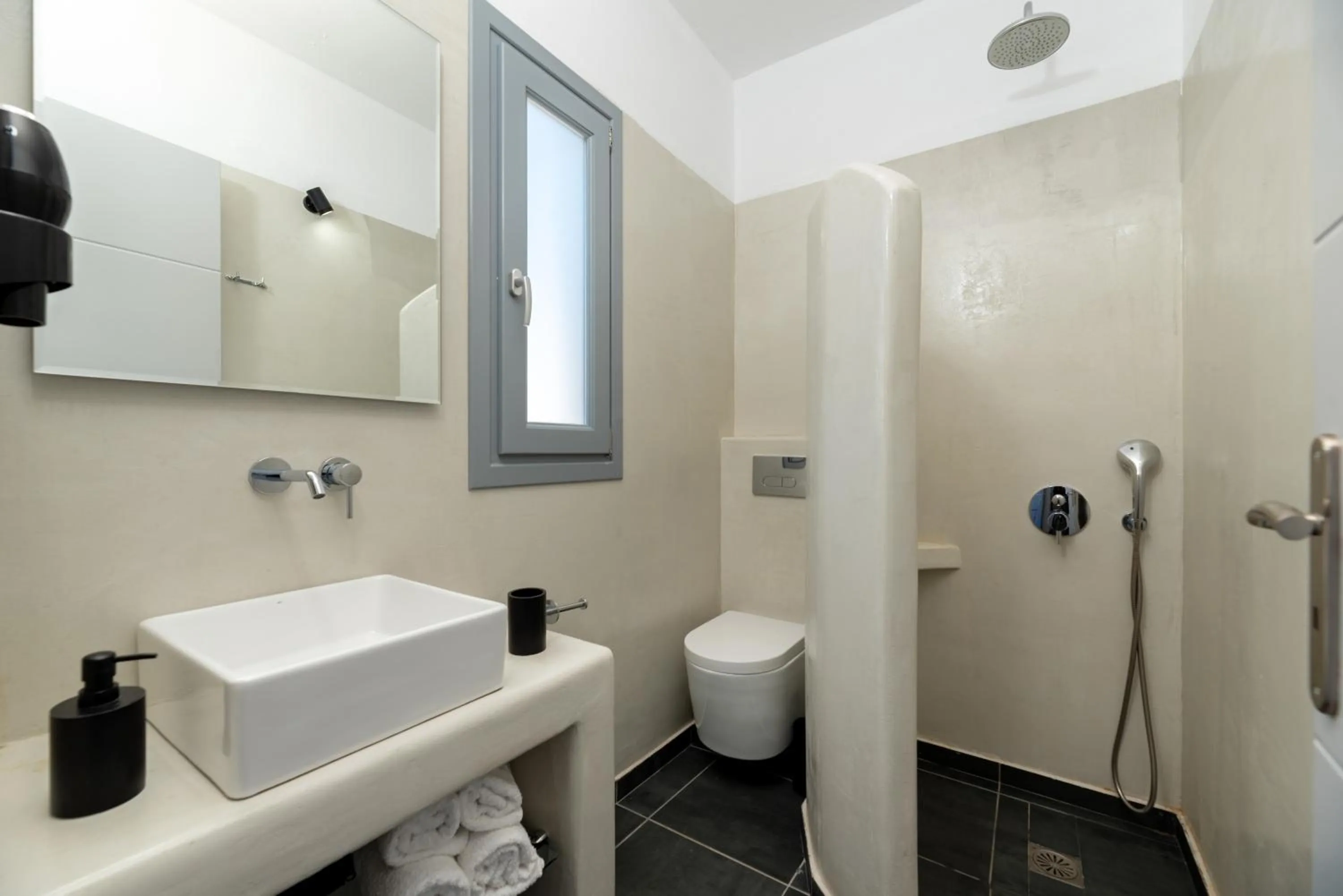 Shower in Pancratium Villas & Suites
