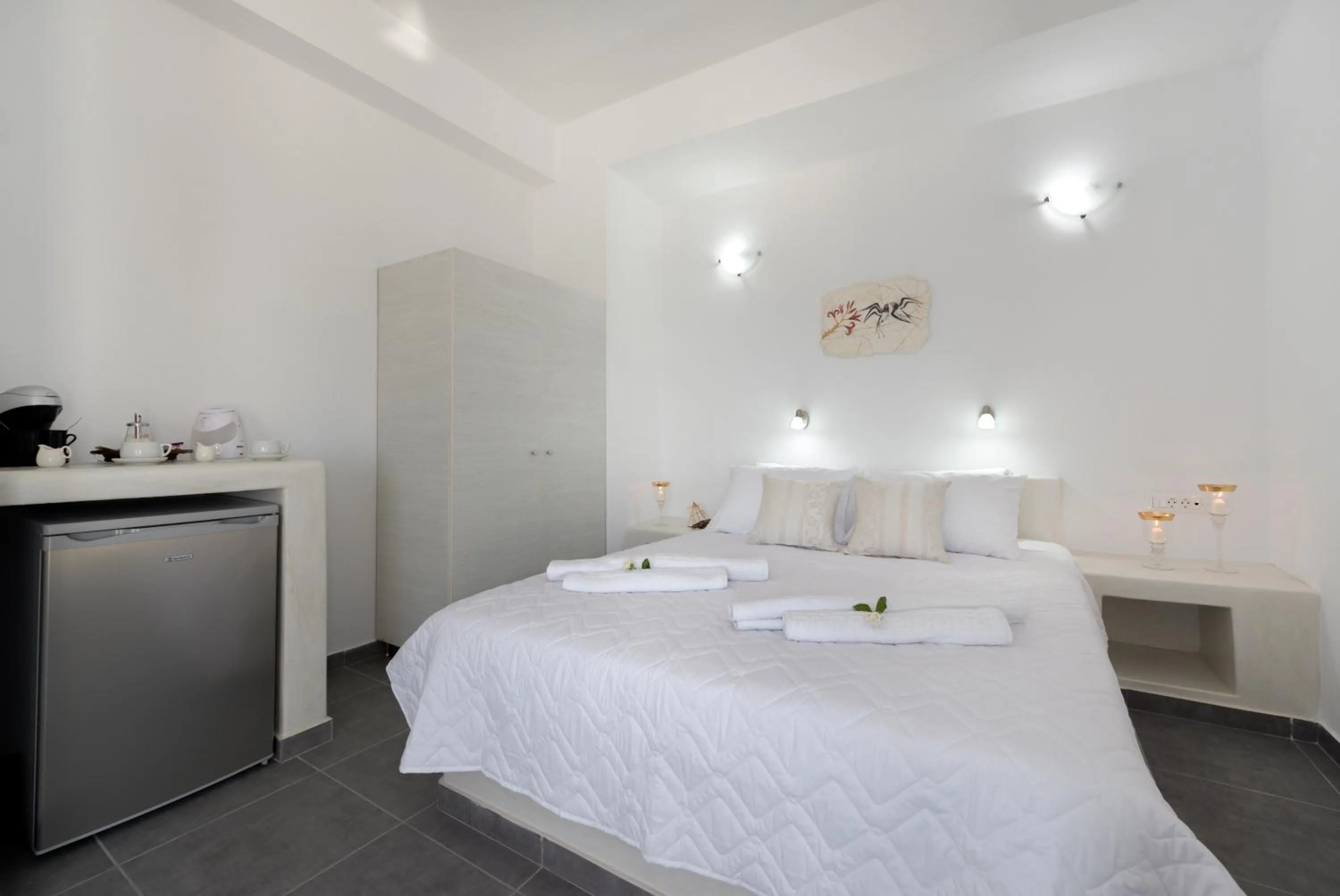 Photo of the whole room, Bed in Pancratium Villas & Suites