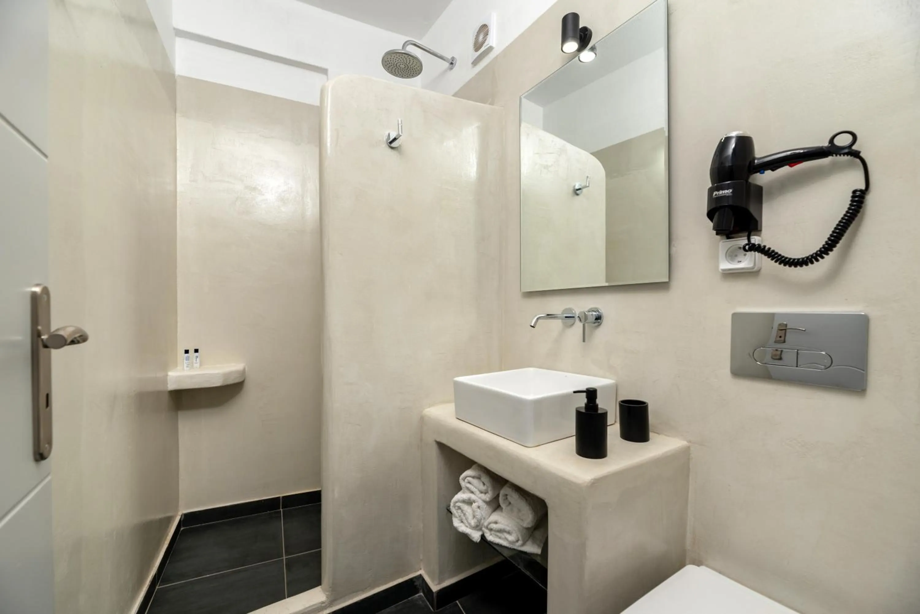 Shower in Pancratium Villas & Suites