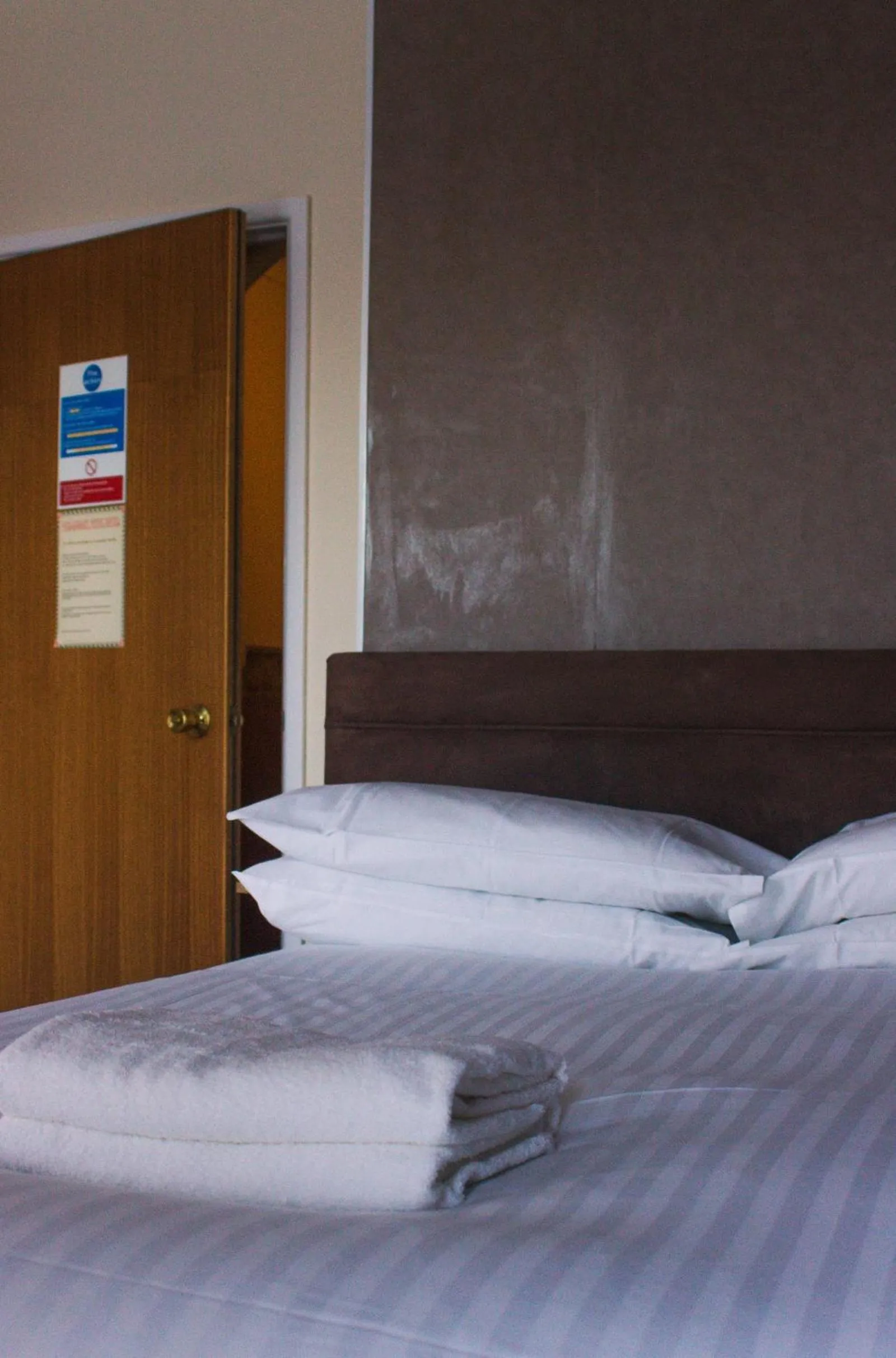 Decorative detail, Bed in Wellesley Park Hotel