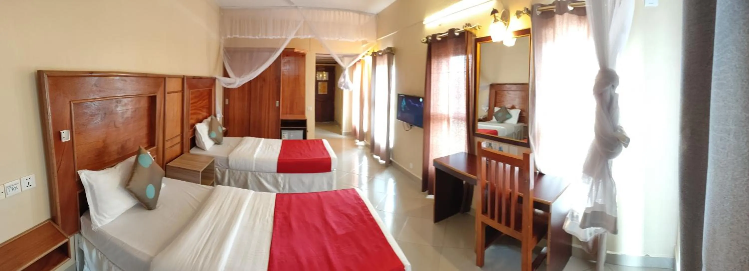 Bed in Pulickal Airport Hotel