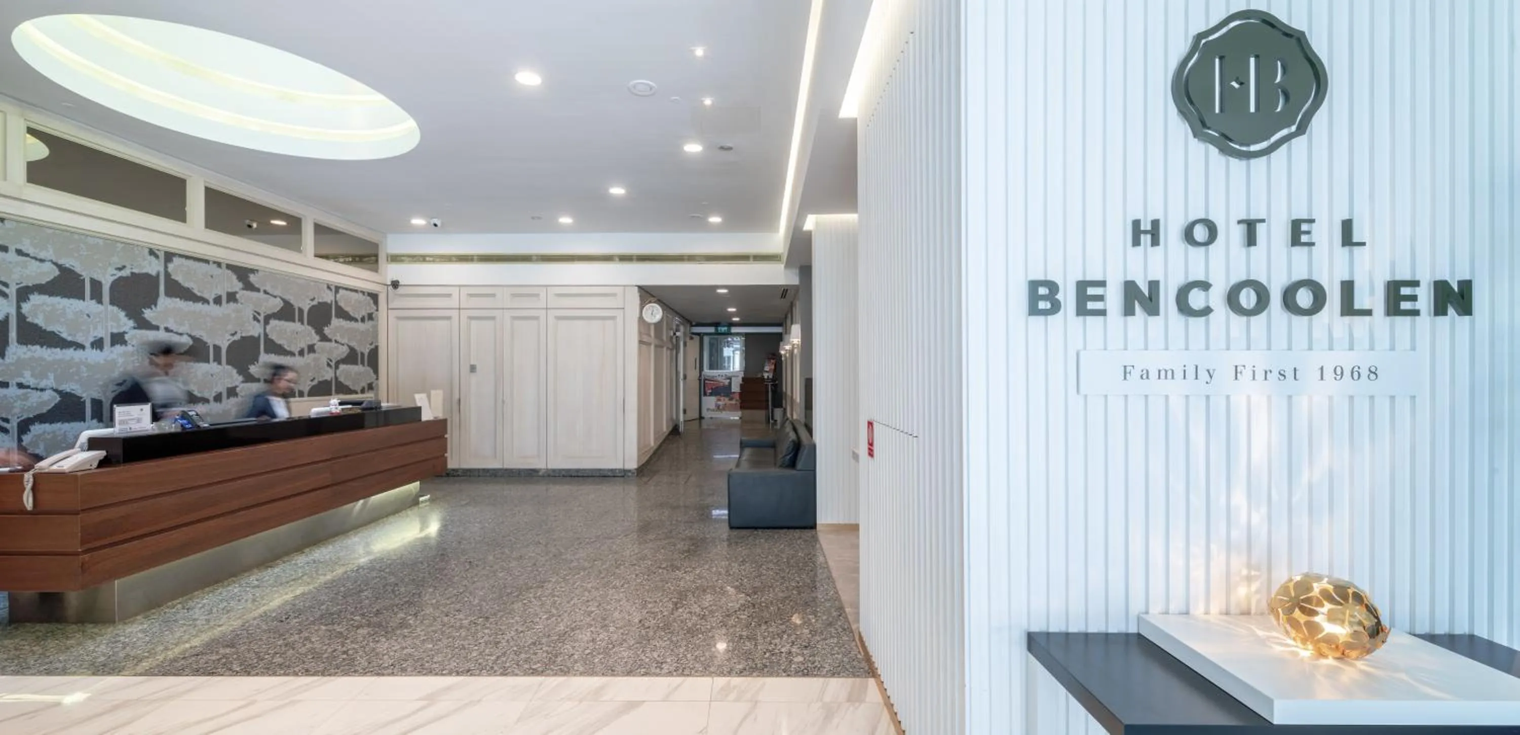 Lobby or reception in Hotel Bencoolen Singapore