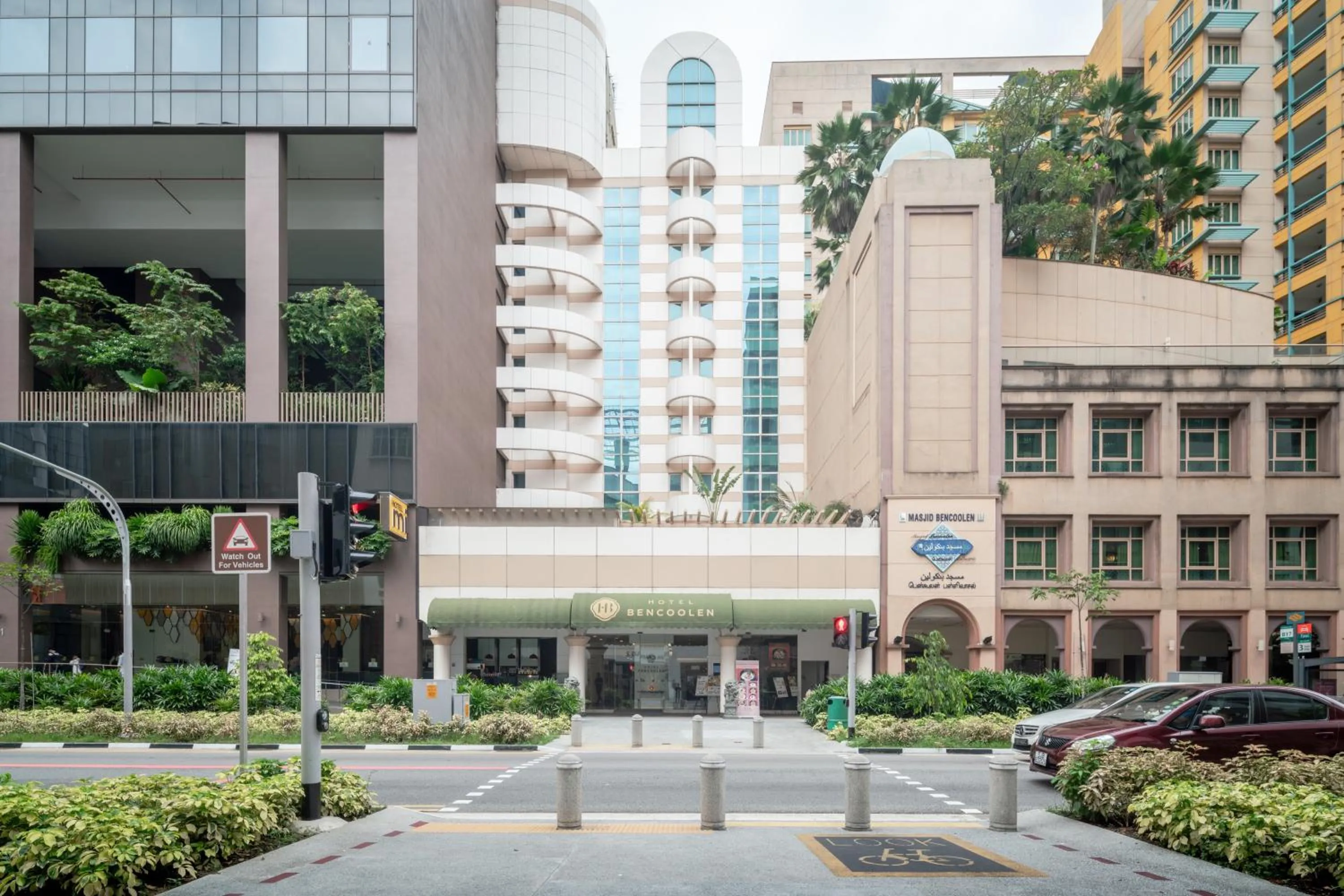 Property building in Hotel Bencoolen Singapore