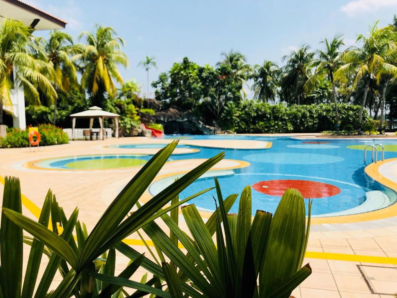 Swimming pool in Orchid Country Club