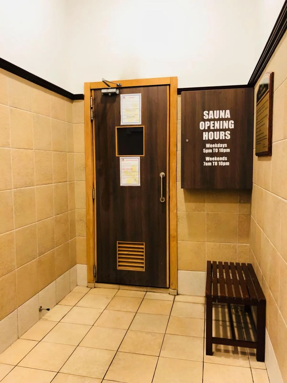 Sauna in Orchid Country Club