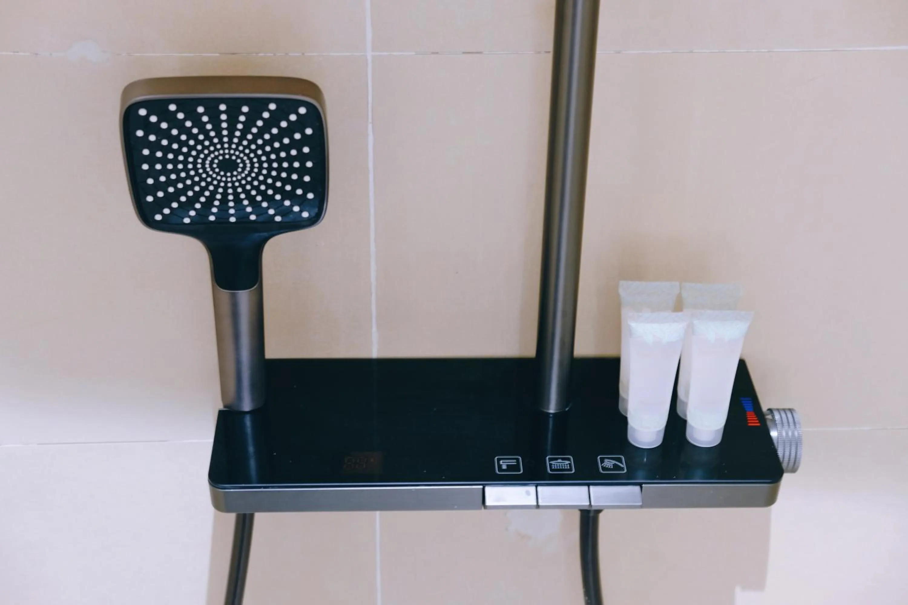 Shower in Rest Bugis Hotel