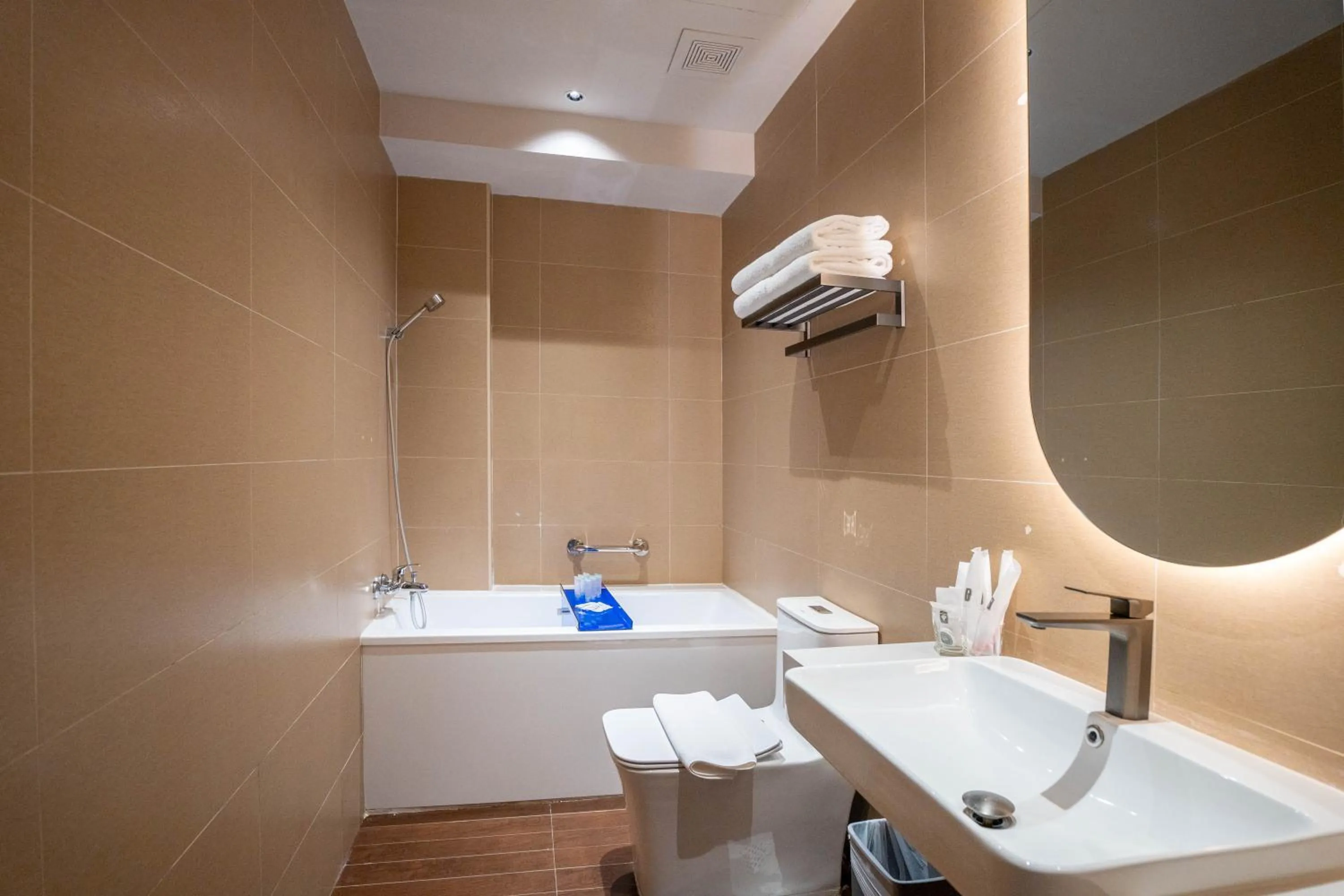 Bathroom in Rest Bugis Hotel