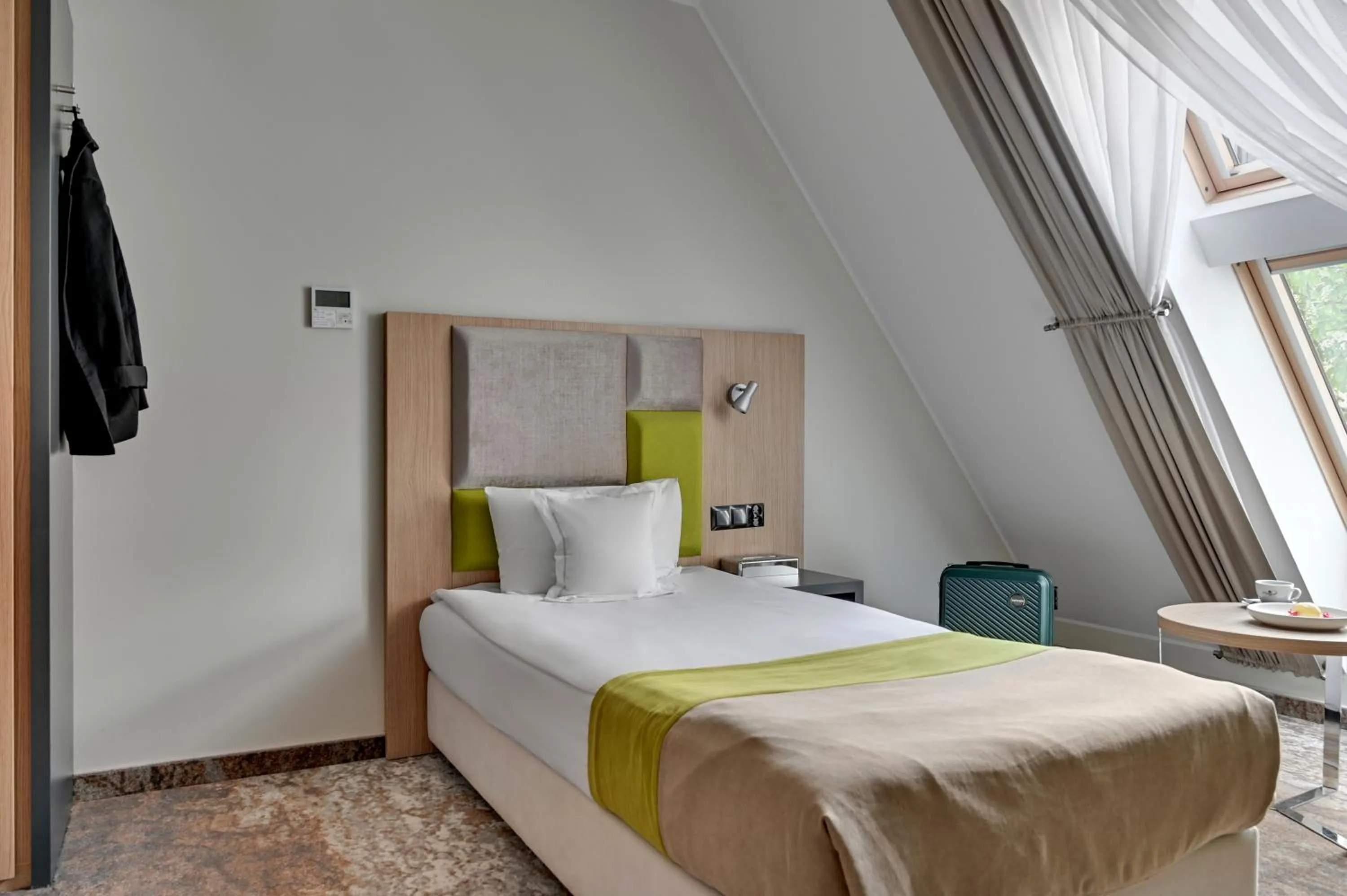 Bed in GRANO HOTEL Gdańsk Riverside dawniej HOTEL ALMOND BUSINESS & SPA