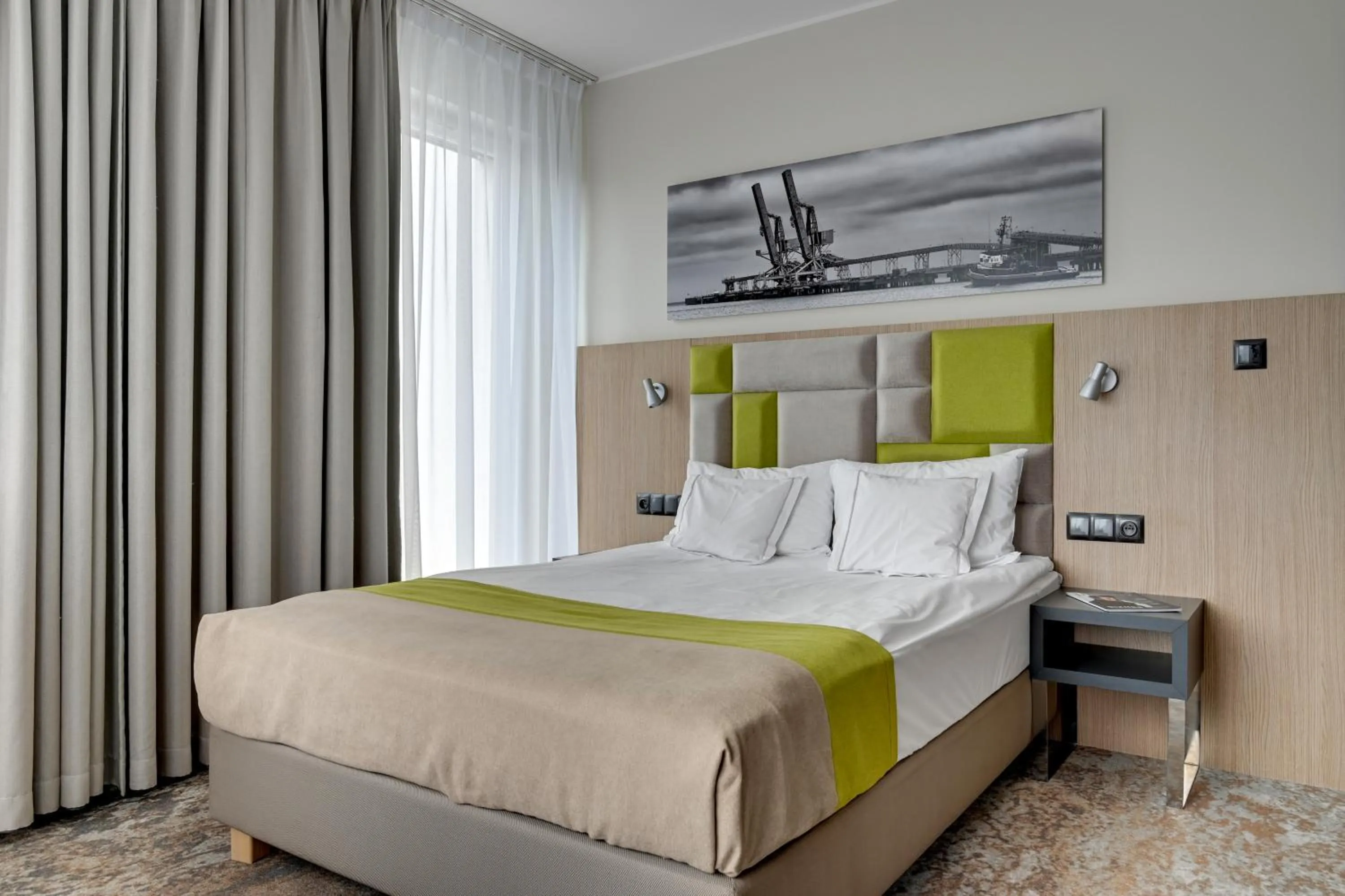 Bed in GRANO HOTEL Gdańsk Riverside dawniej HOTEL ALMOND BUSINESS & SPA