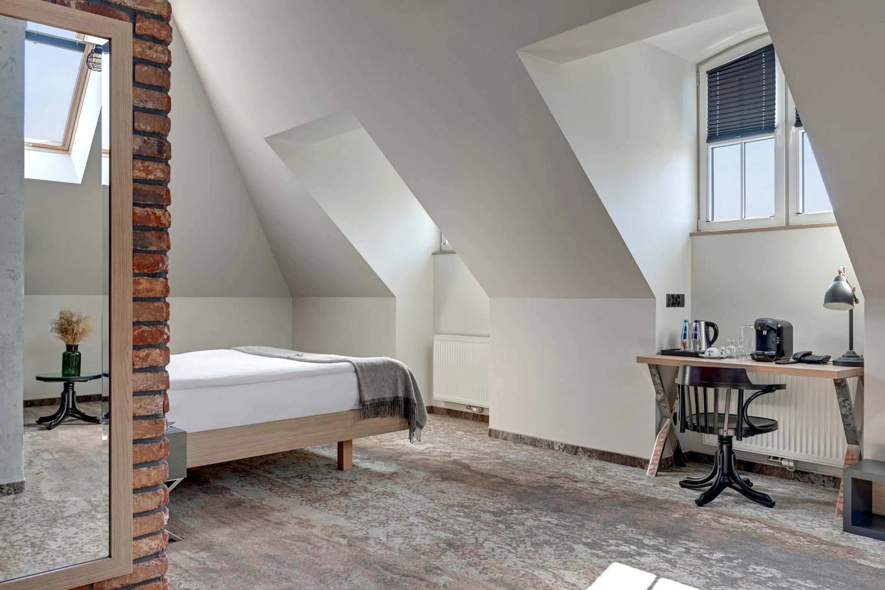 Bed in GRANO HOTEL Gdańsk Riverside dawniej HOTEL ALMOND BUSINESS & SPA