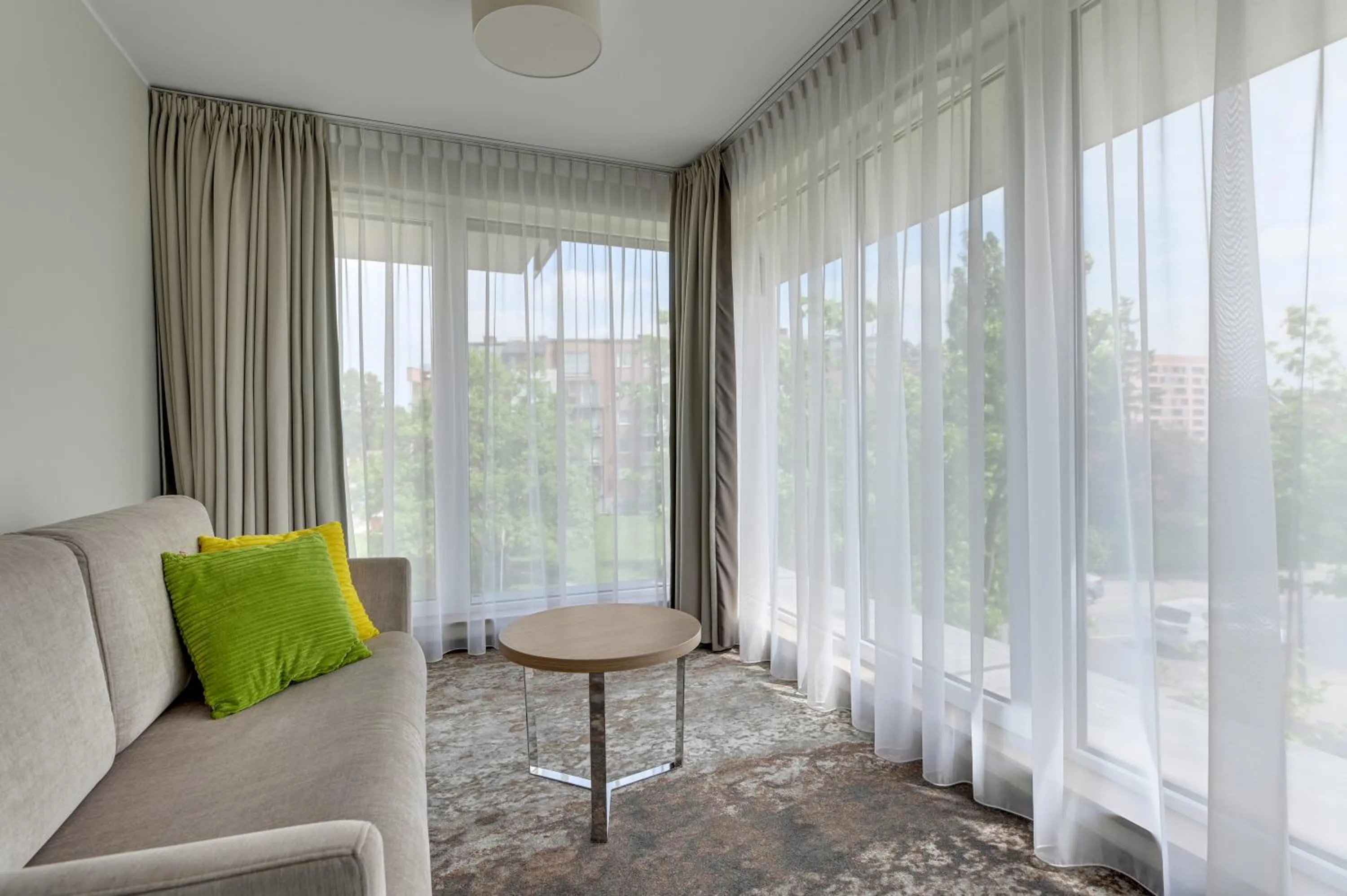 Seating area in GRANO HOTEL Gdańsk Riverside dawniej HOTEL ALMOND BUSINESS & SPA