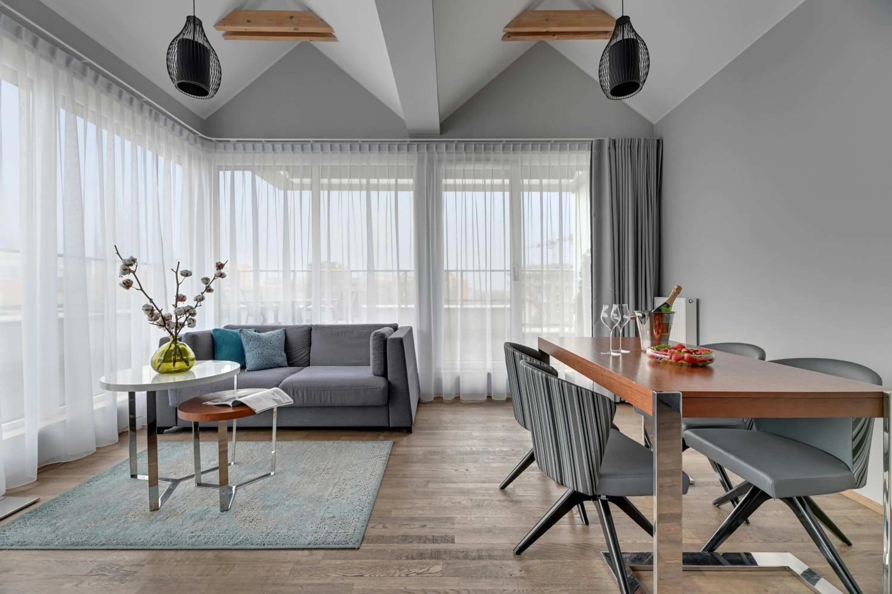 Living room in GRANO HOTEL Gdańsk Riverside dawniej HOTEL ALMOND BUSINESS & SPA