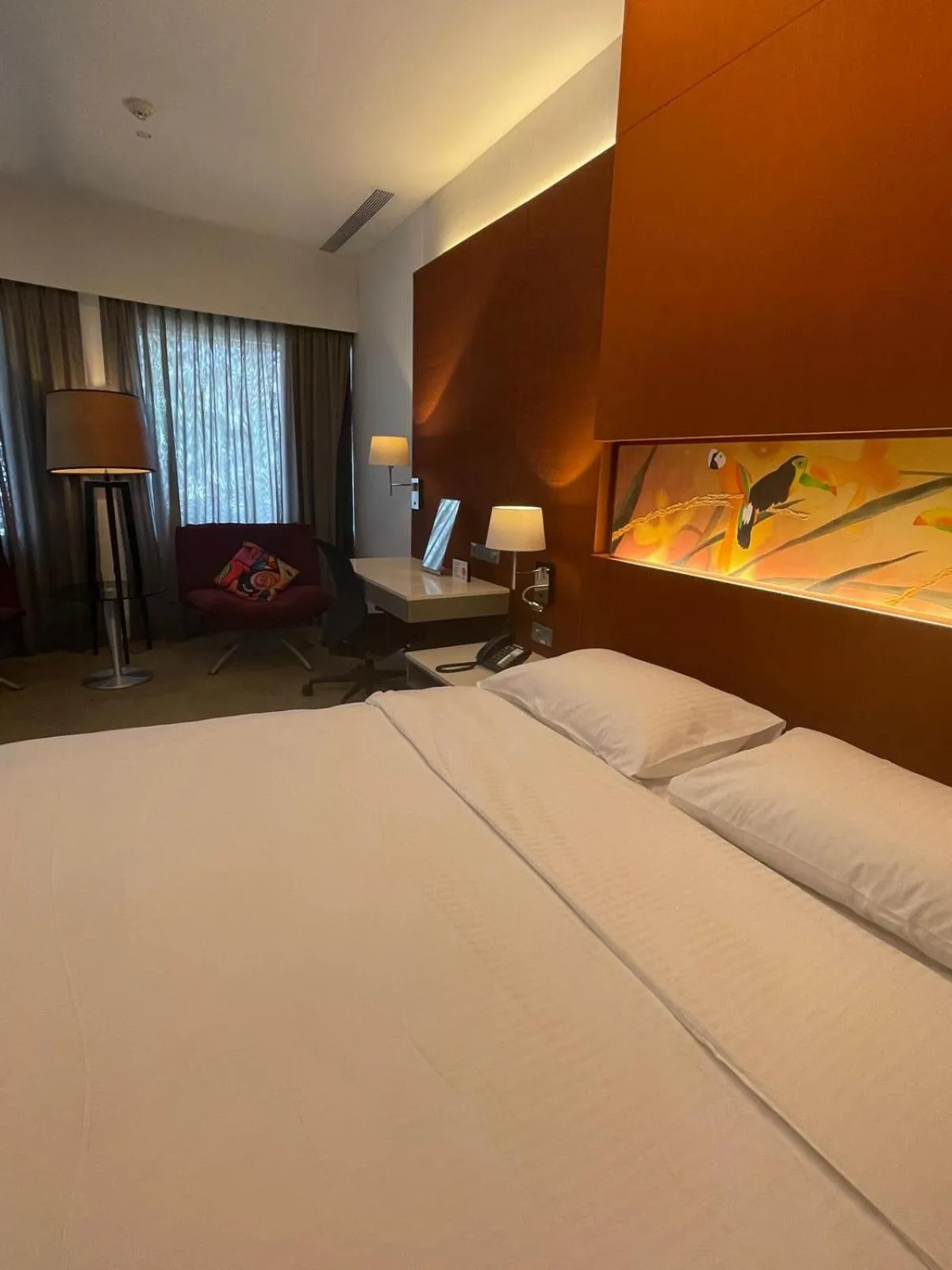 Bedroom, Bed in D'Hotel Singapore managed by The Ascott Limited