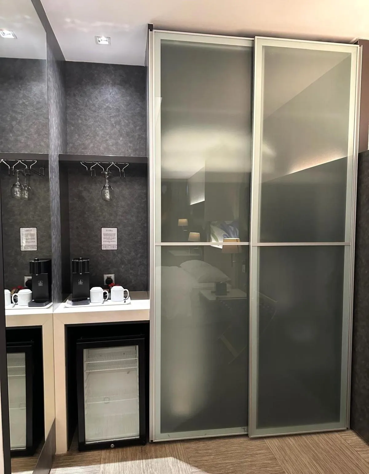 wardrobe in D'Hotel Singapore managed by The Ascott Limited