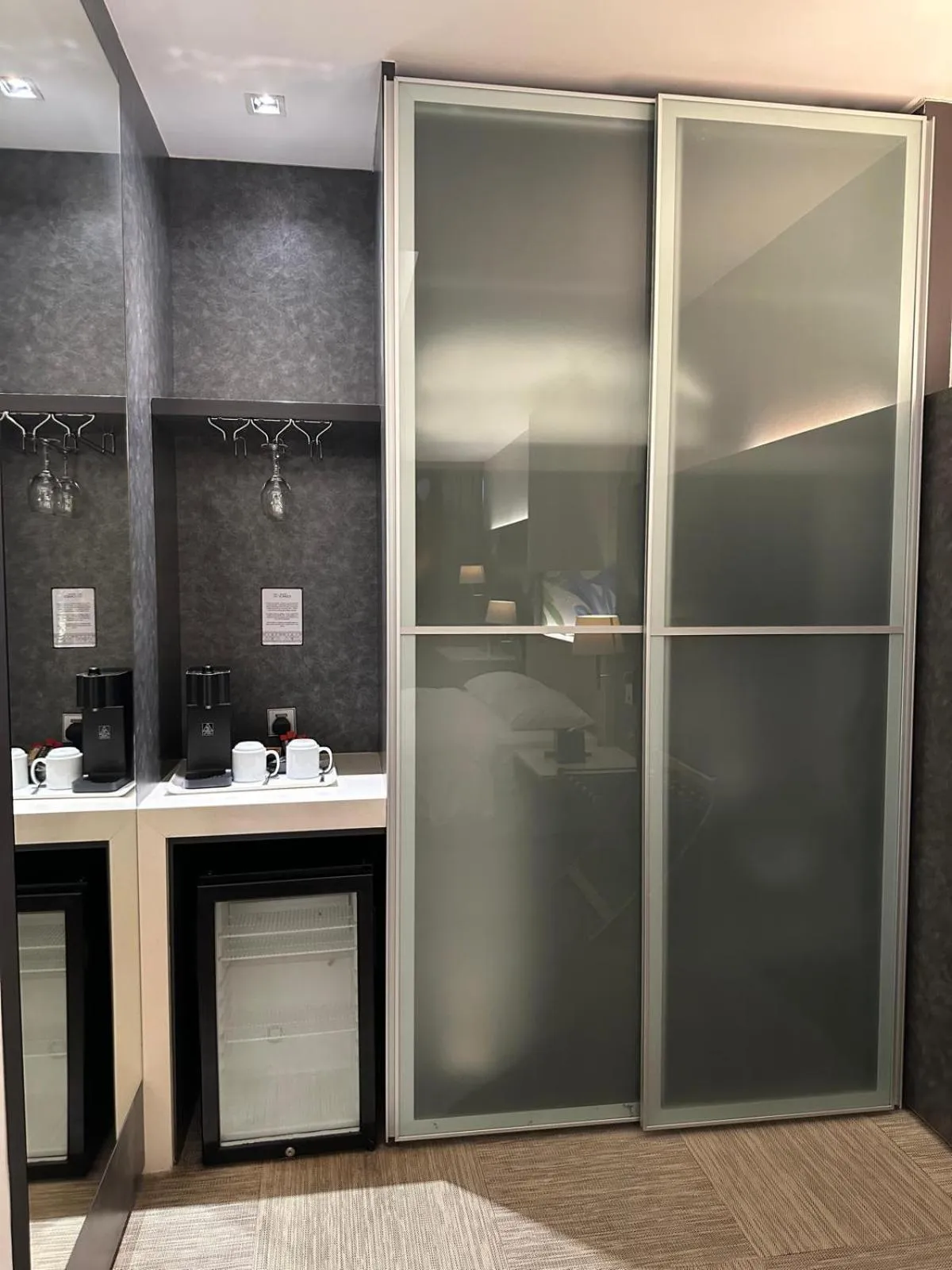 wardrobe in D'Hotel Singapore managed by The Ascott Limited