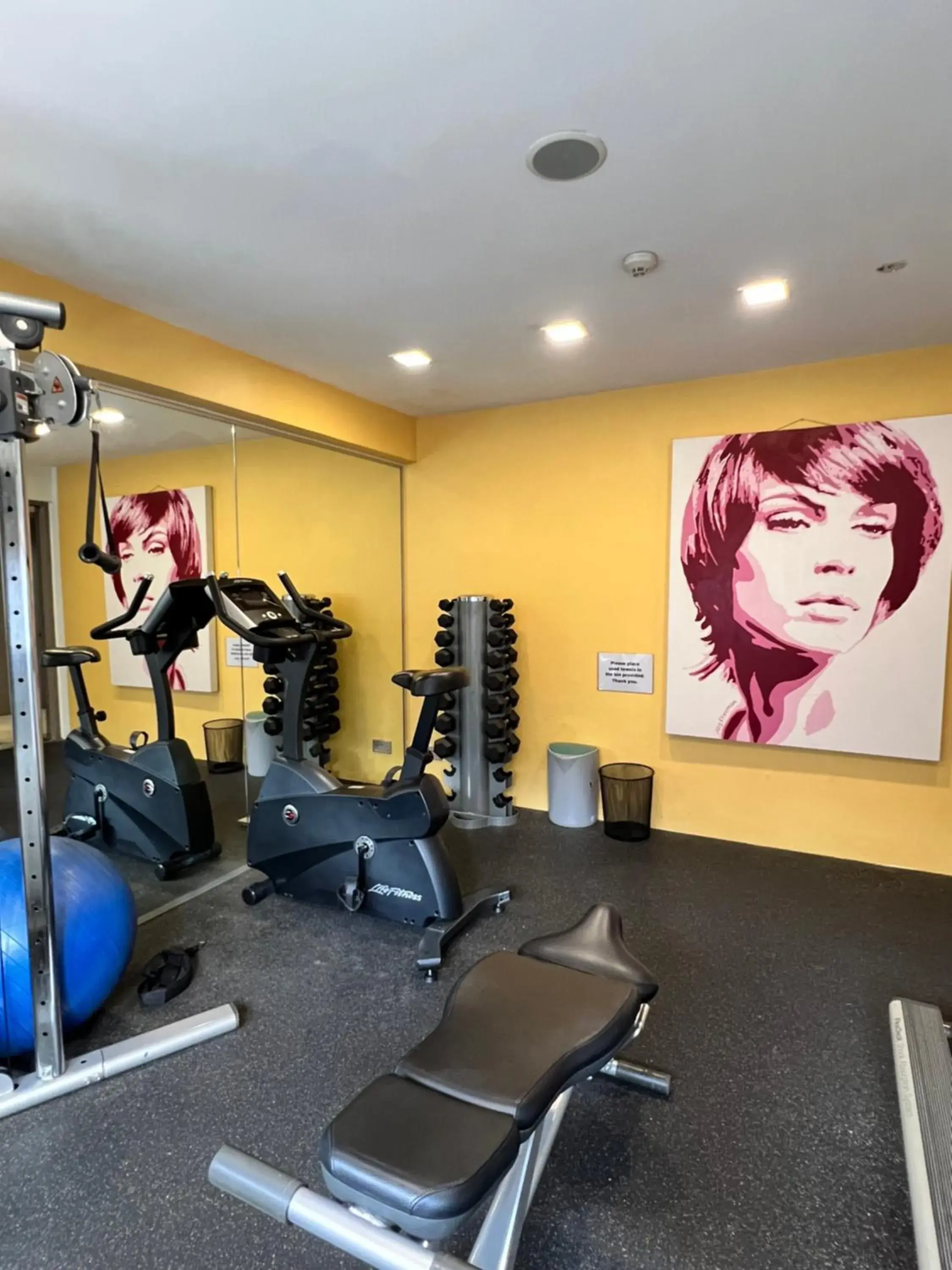 Fitness centre/facilities in D'Hotel Singapore managed by The Ascott Limited Fitness centre/facilities in D'Hotel Singapore managed by The Ascott Limited