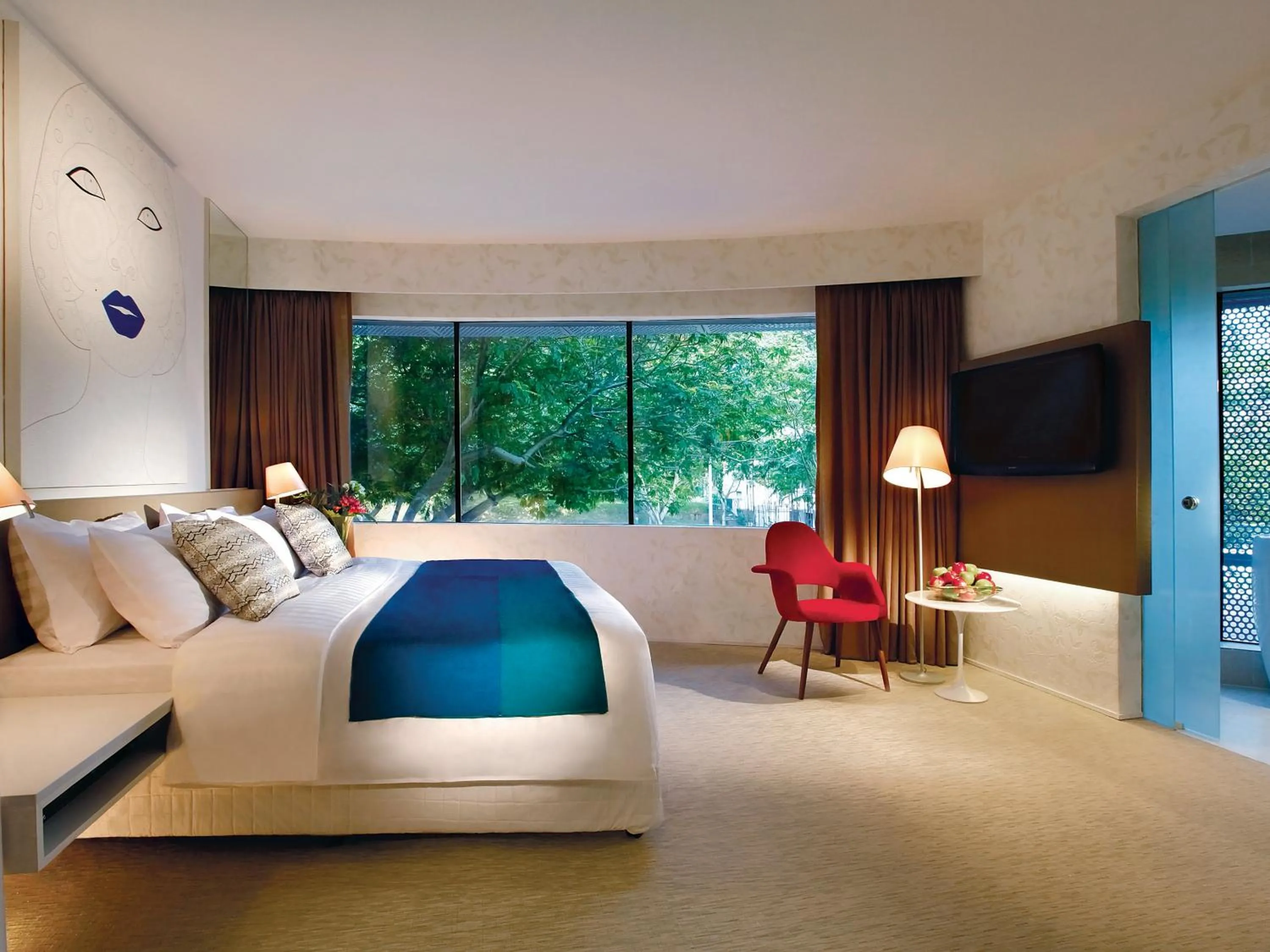 Day, Bed in D'Hotel Singapore managed by The Ascott Limited