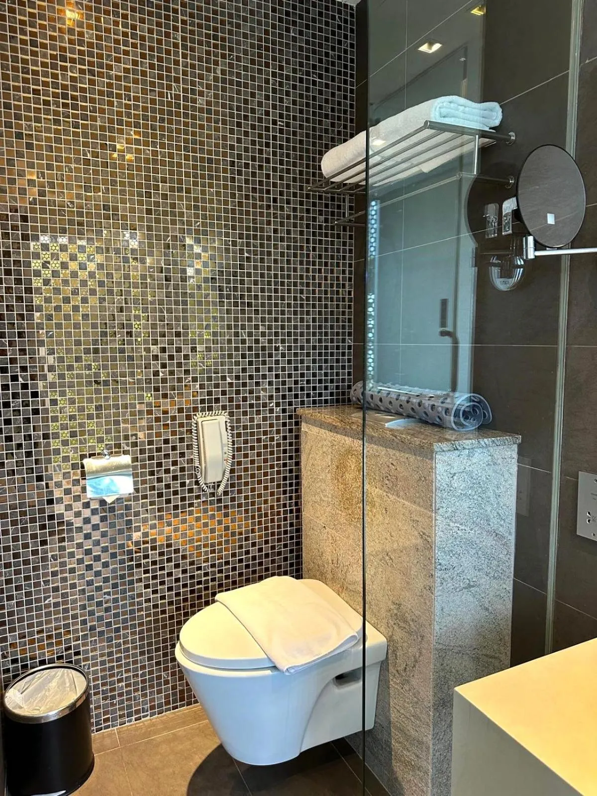 Bathroom in D'Hotel Singapore managed by The Ascott Limited