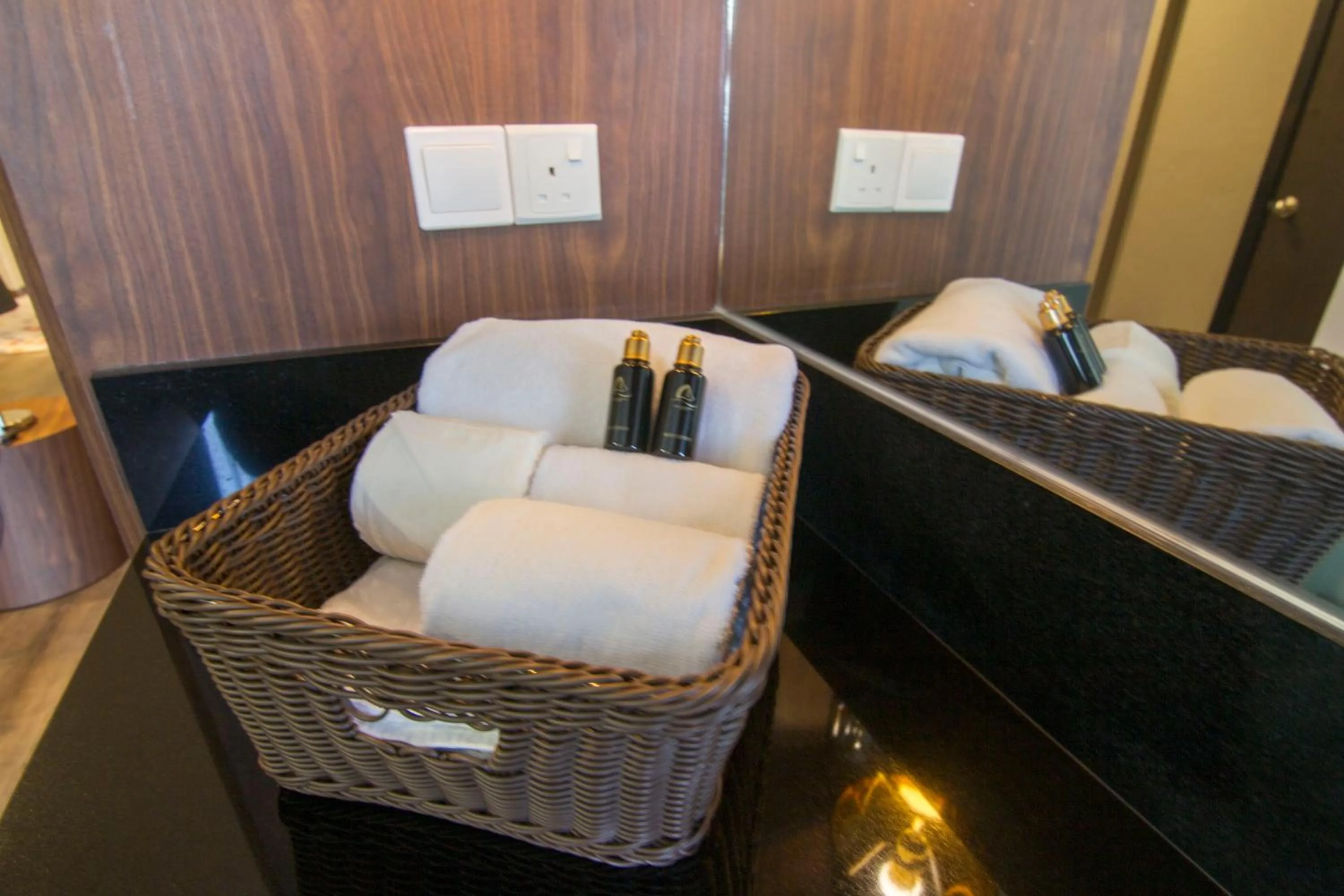 towels in Goldenbay Hotel